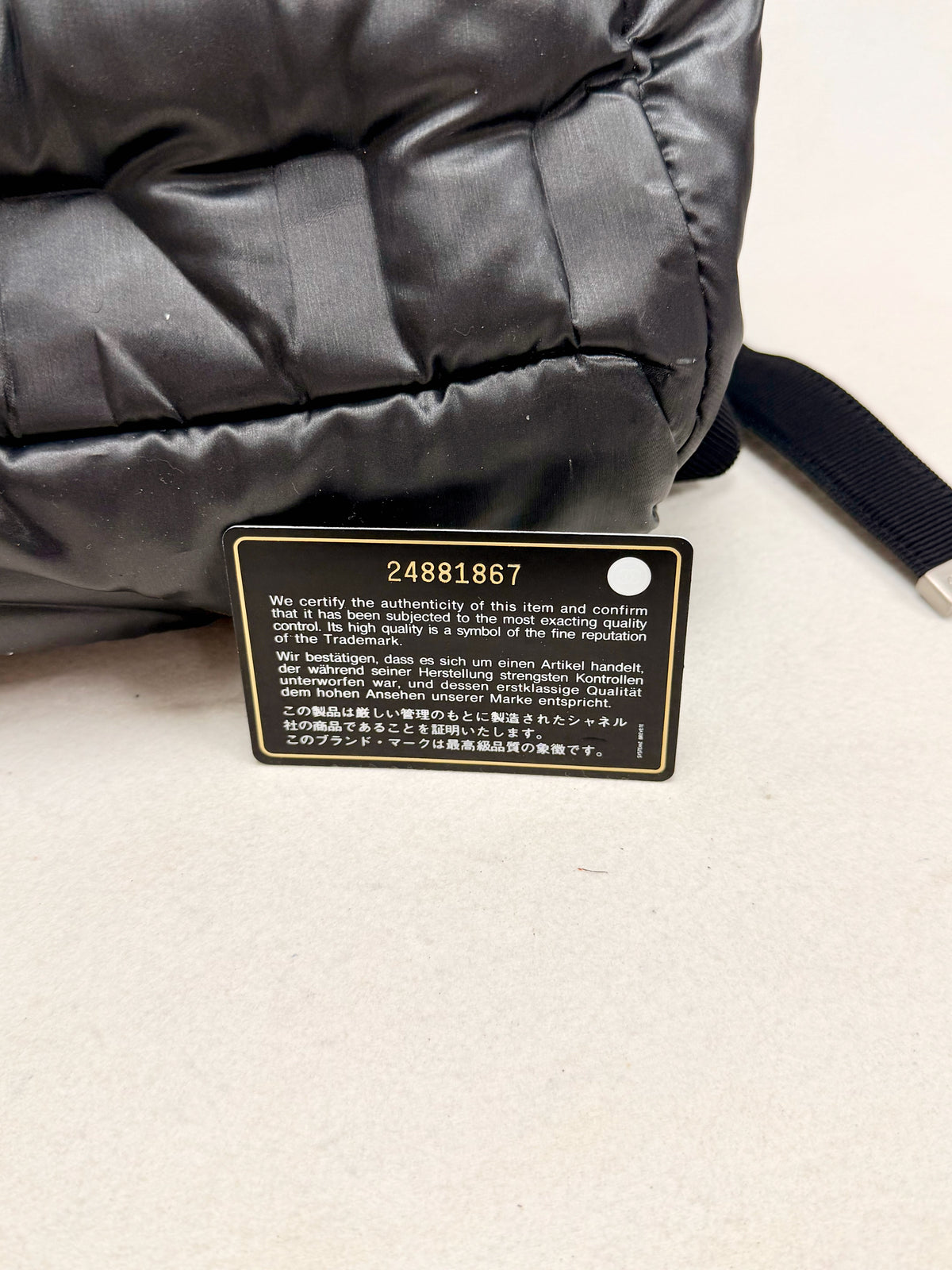 CHANEL Sac à dos Coconeige
