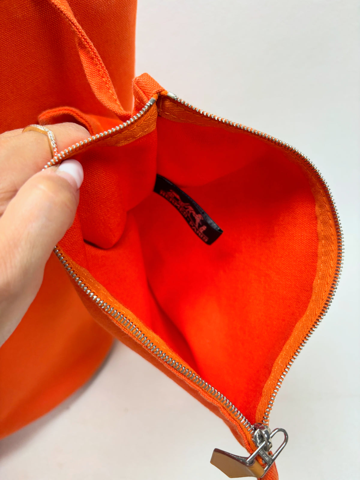 HERMES Panier de plage GM