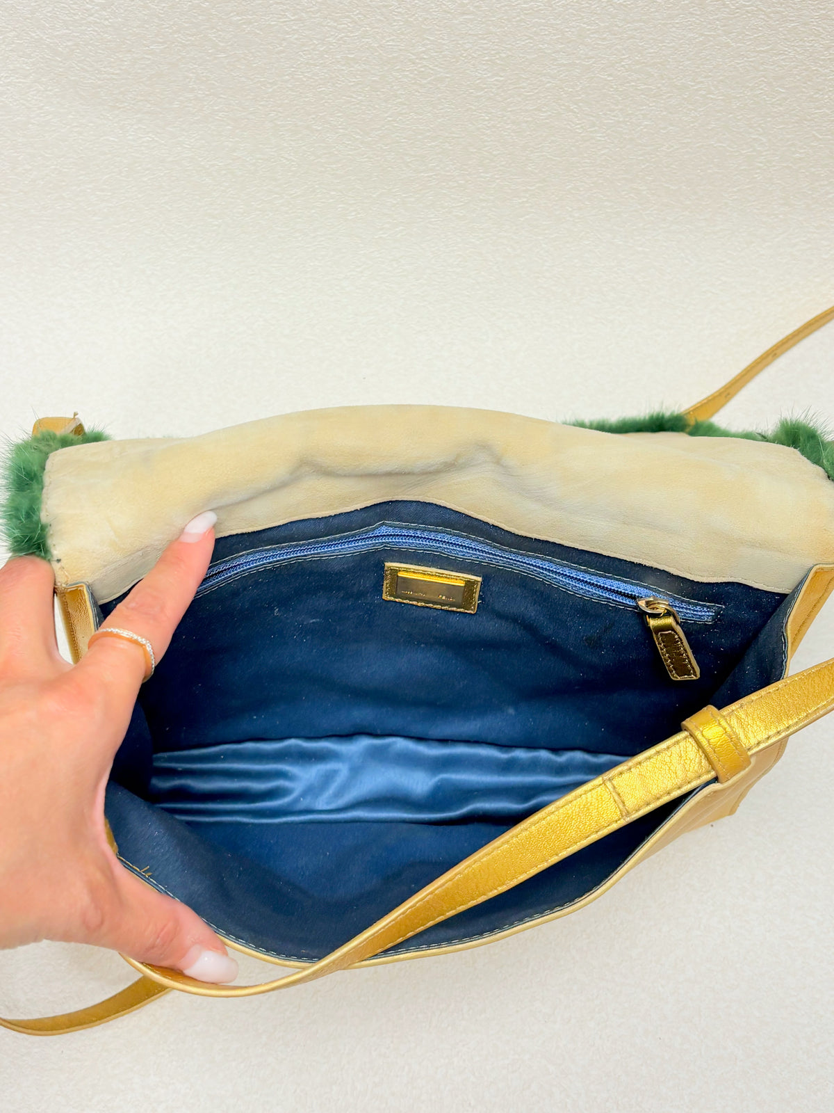 FENDI Sac Brodé de perles