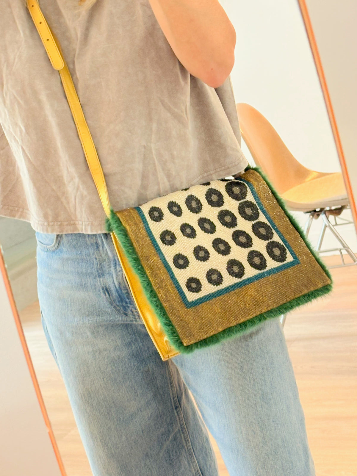 FENDI Sac Brodé de perles