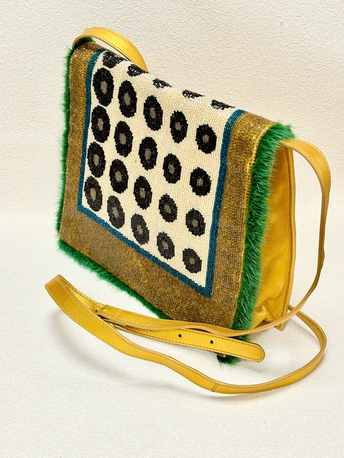 FENDI Sac Brodé de perles