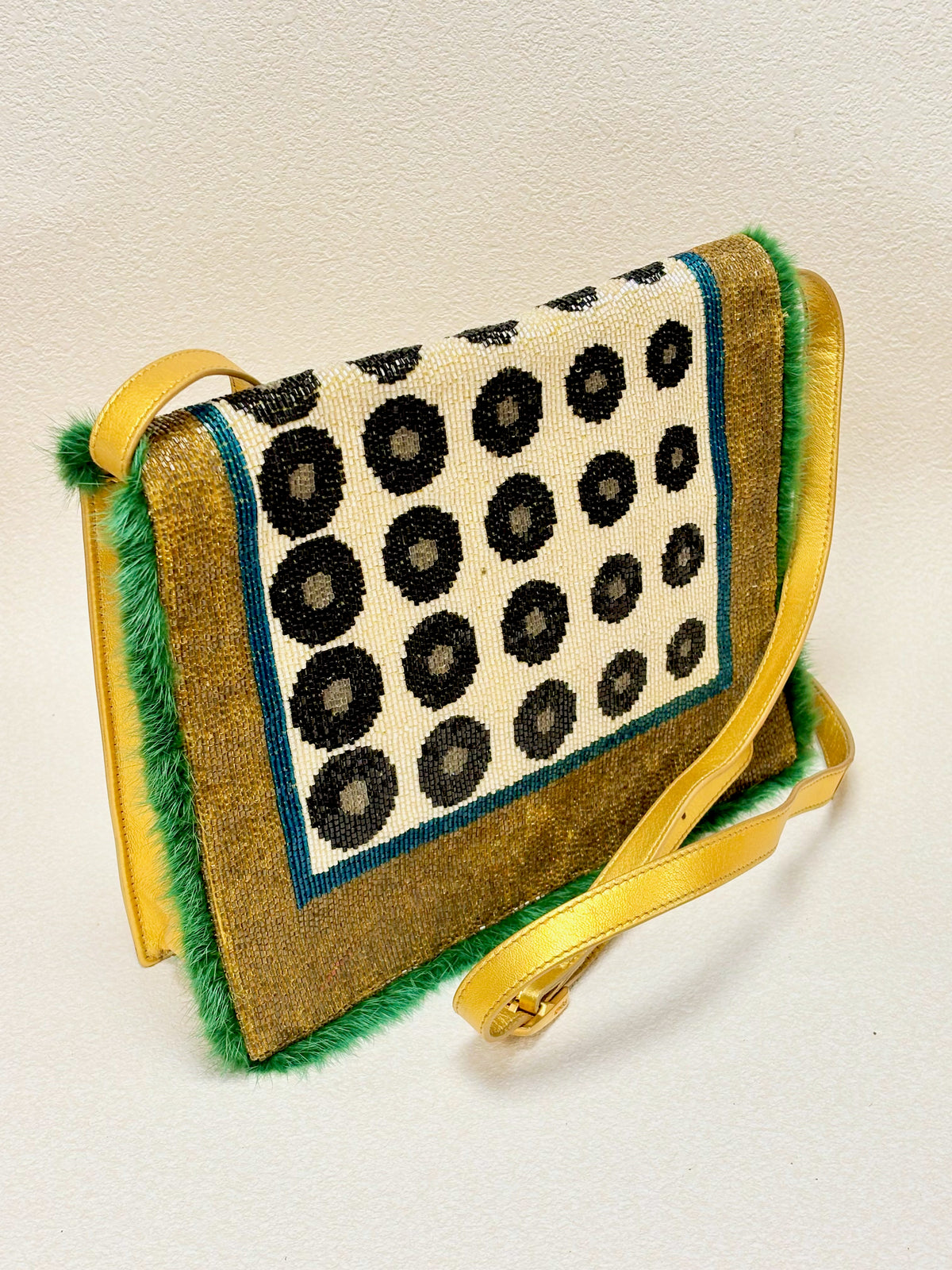 FENDI Sac Brodé de perles