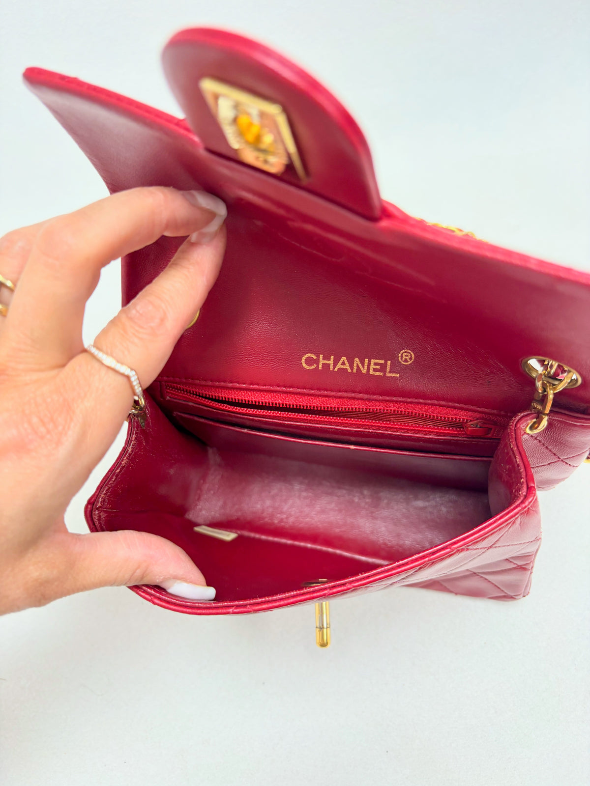 CHANEL Sac Timeless Mini-Square