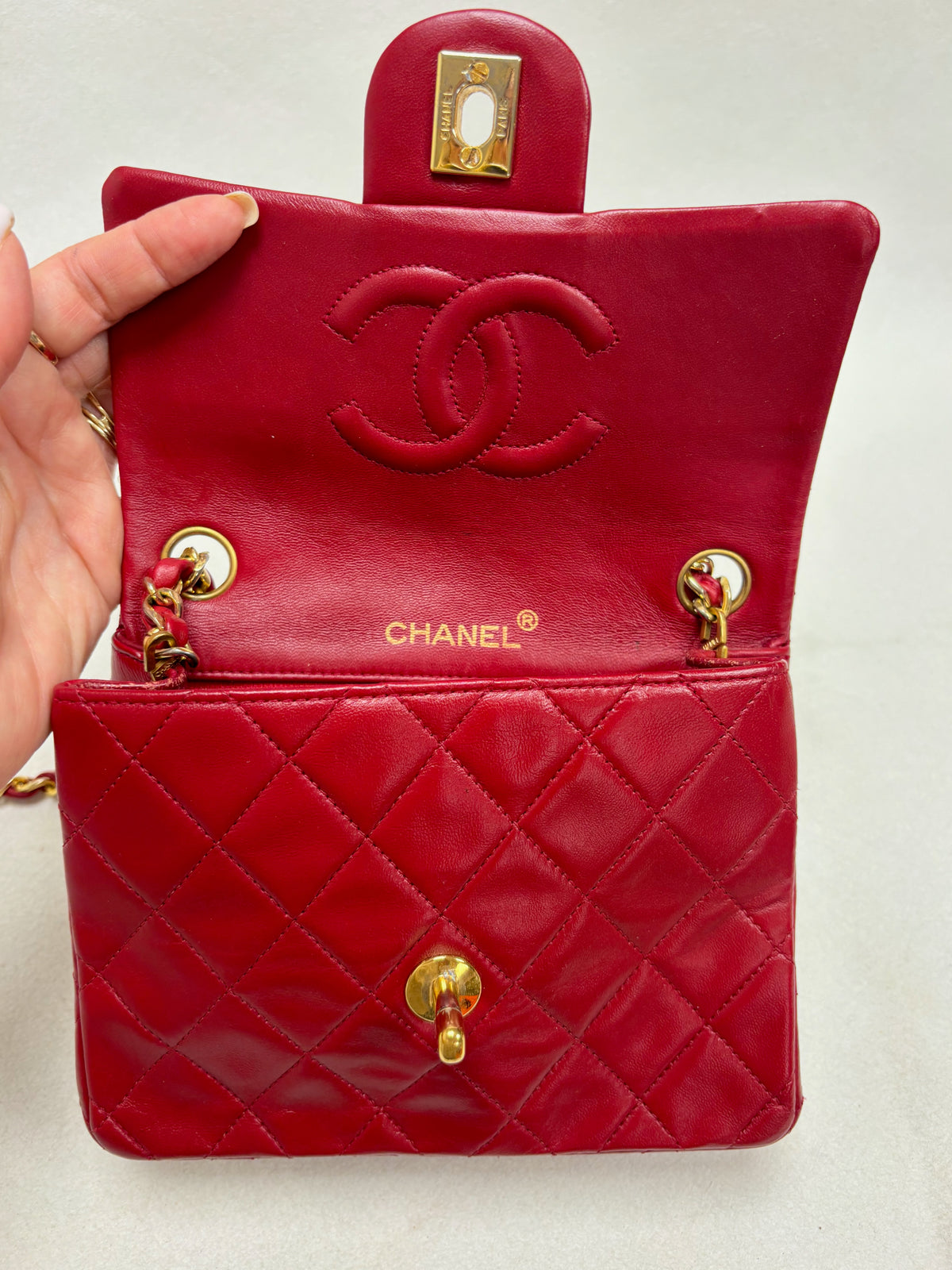 CHANEL Sac Timeless Mini-Square