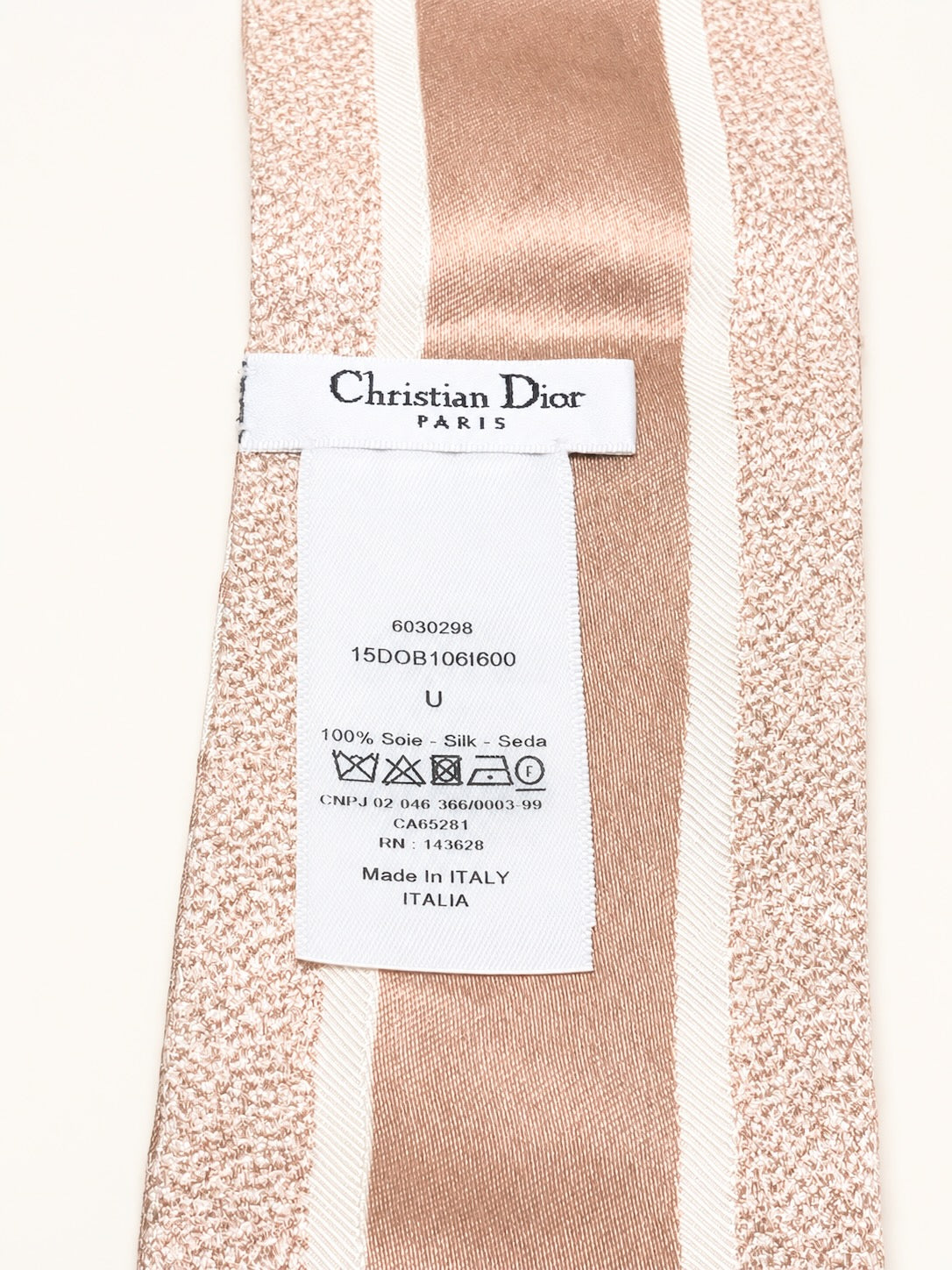 DIOR Mitzah Oblique en Soie