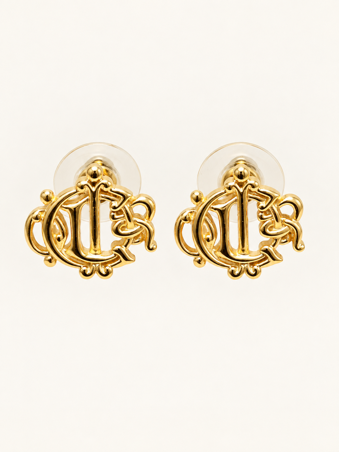 DIOR Boucles d'oreilles Logo