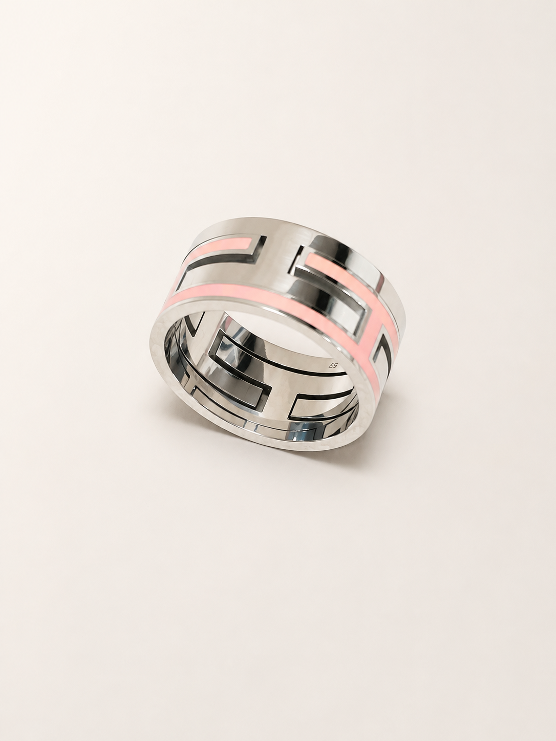 HERMÈS Bague Move Argent