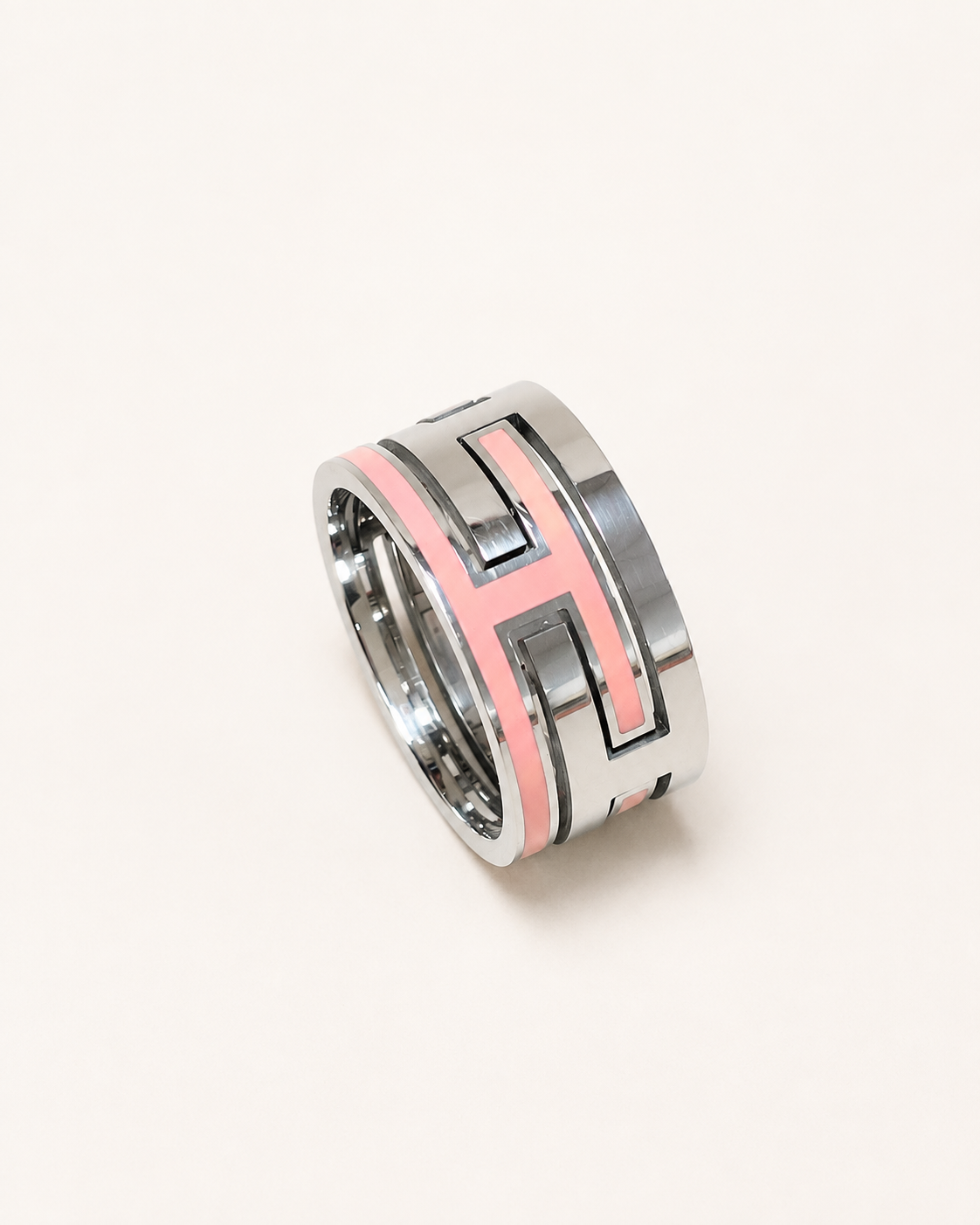 HERMÈS Bague Move Argent
