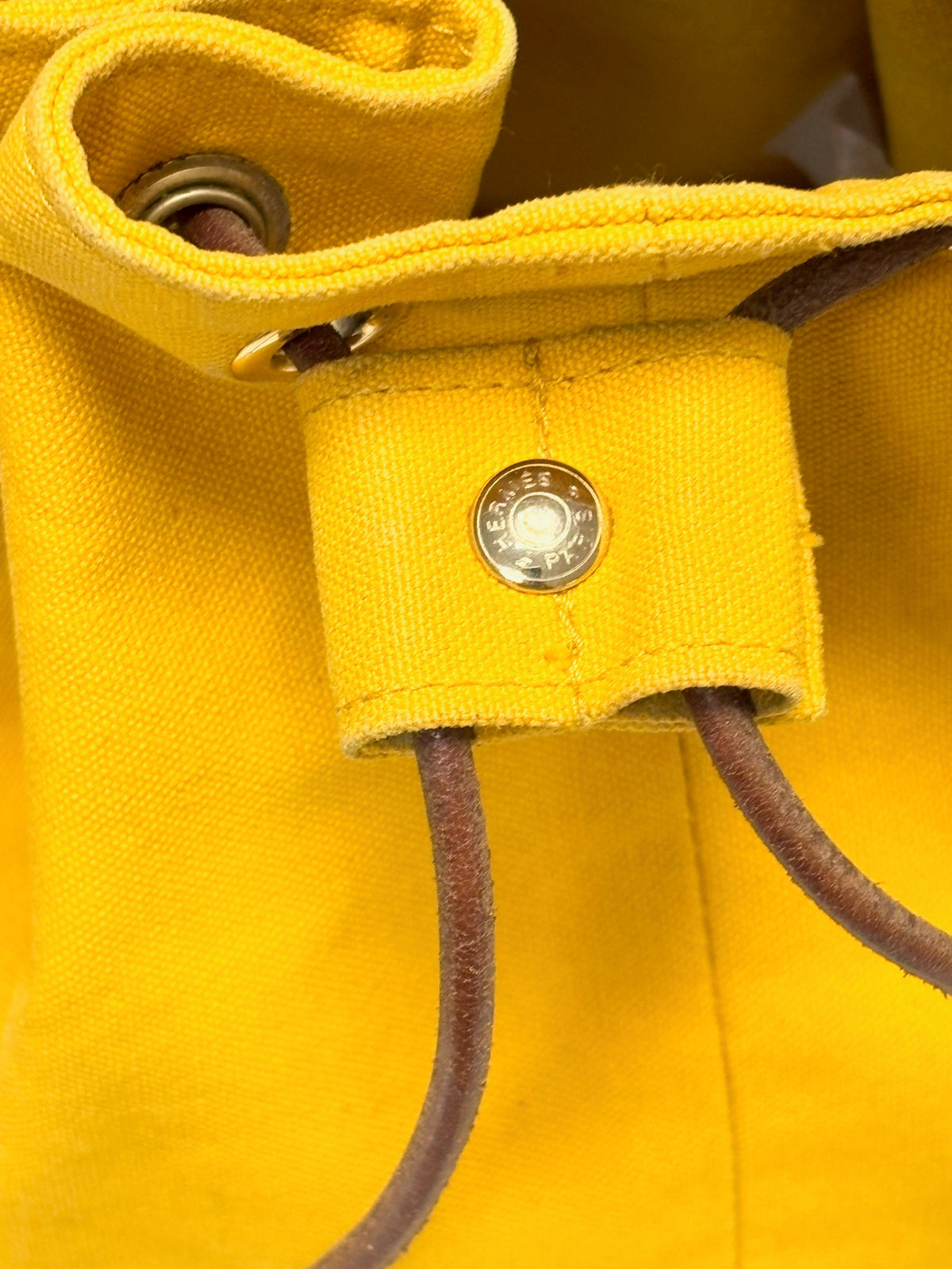 HERMÈS Sac à dos Polochon
