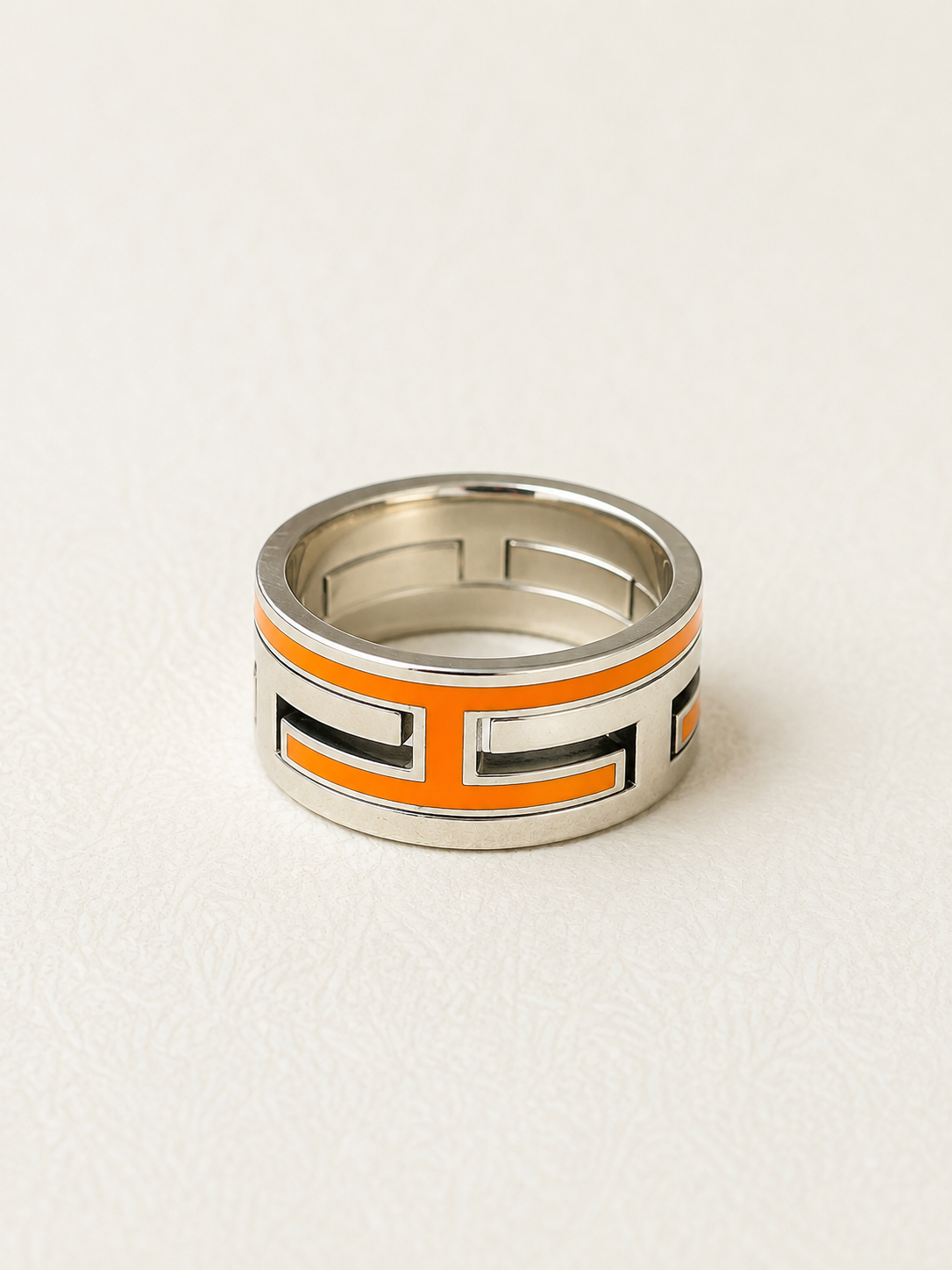 HERMÈS Bague Move Argent
