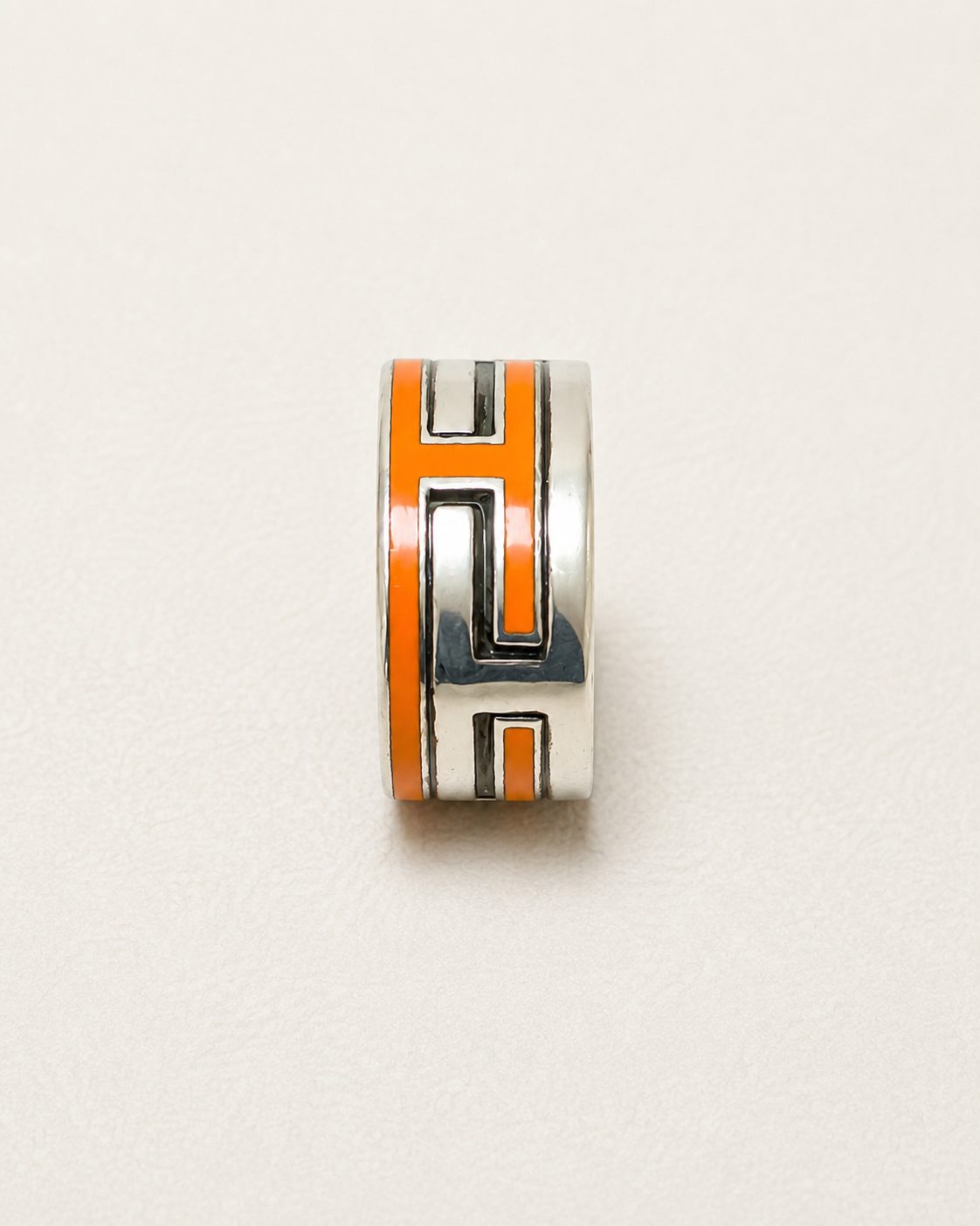 HERMÈS Bague Move Argent