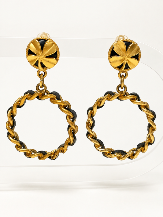 CHANEL Boucles d'oreilles Hoops 94