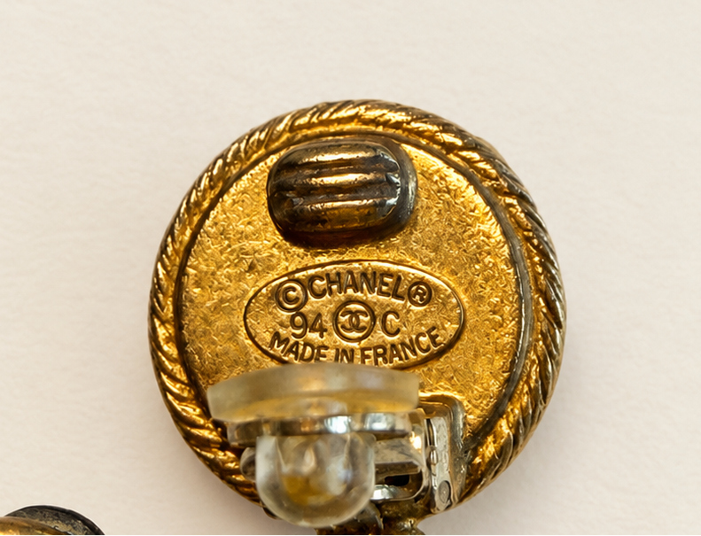 CHANEL Boucles d'oreilles Hoops 94