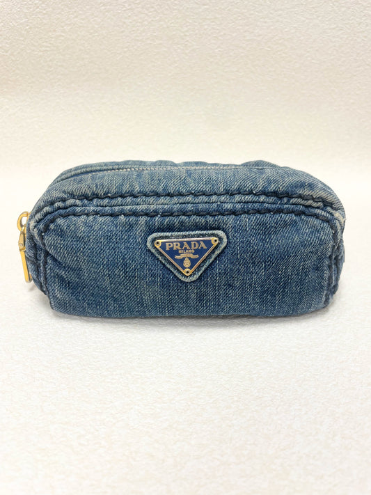 PRADA Trousse en Denim