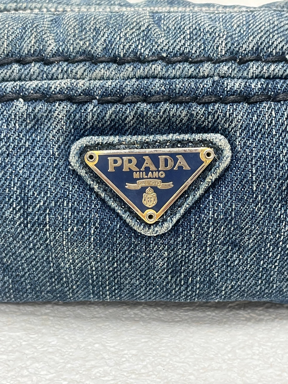 PRADA Trousse en Denim