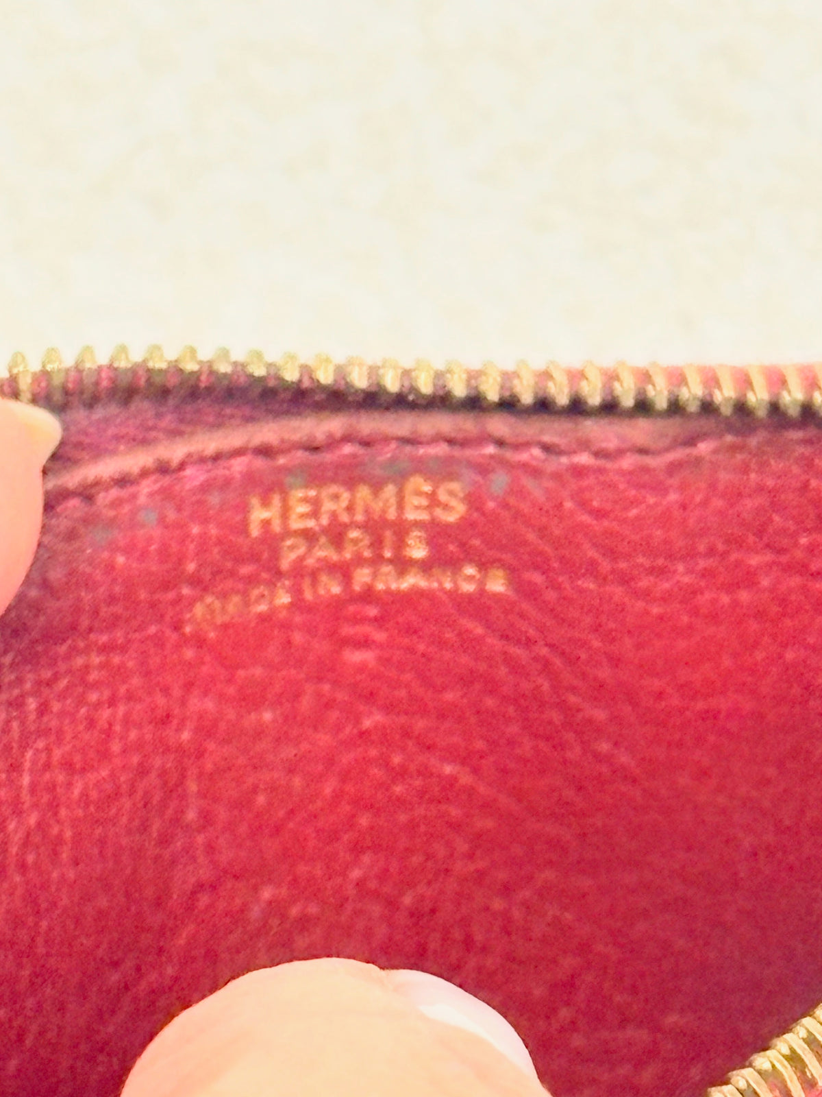 HERMÈS Portefeuille Pastèque