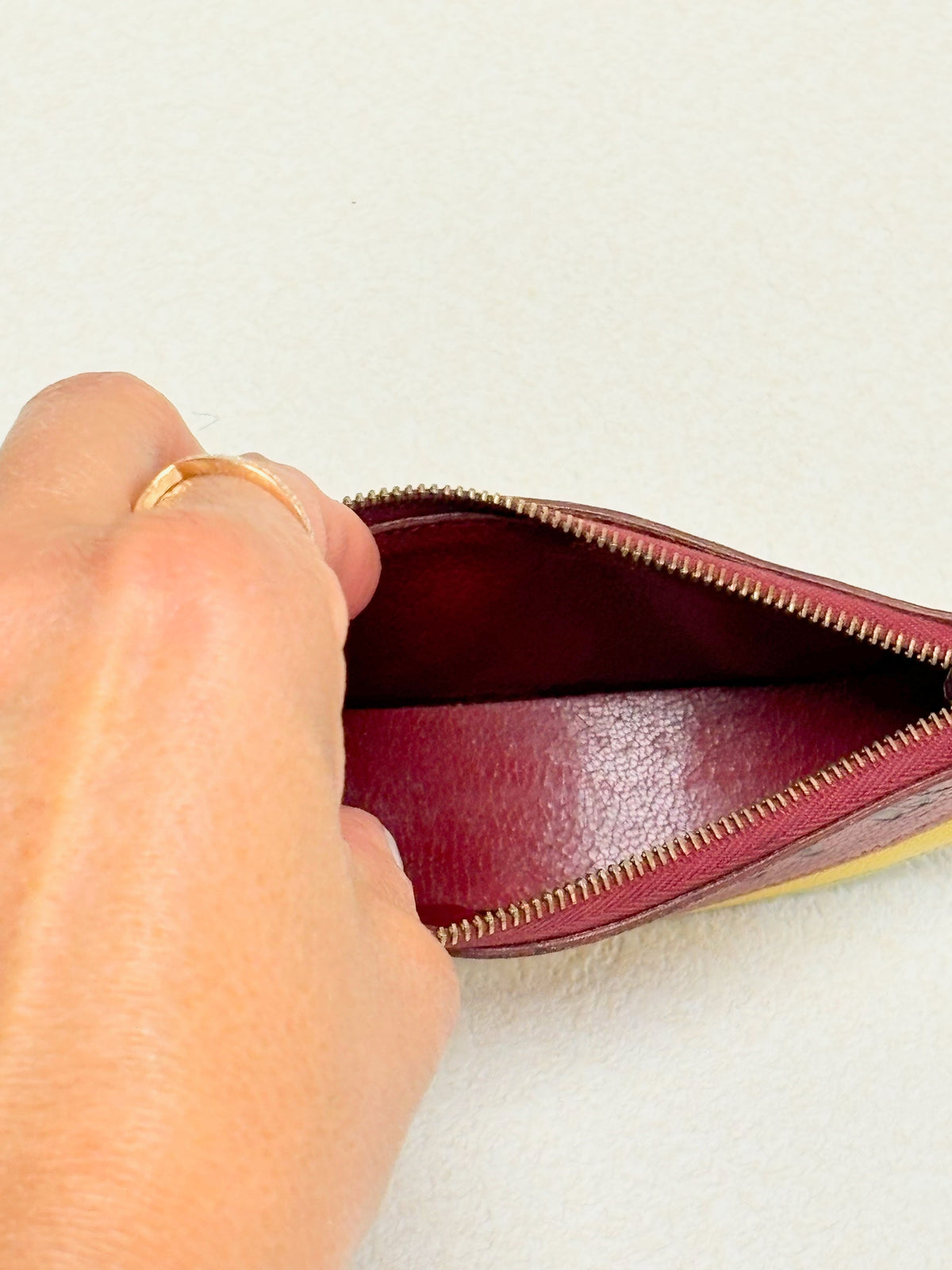 HERMÈS Portefeuille Pastèque