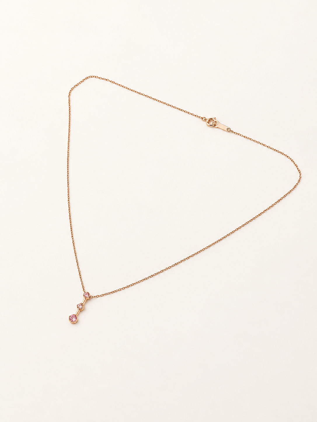 Collier Or et Saphirs 4°C