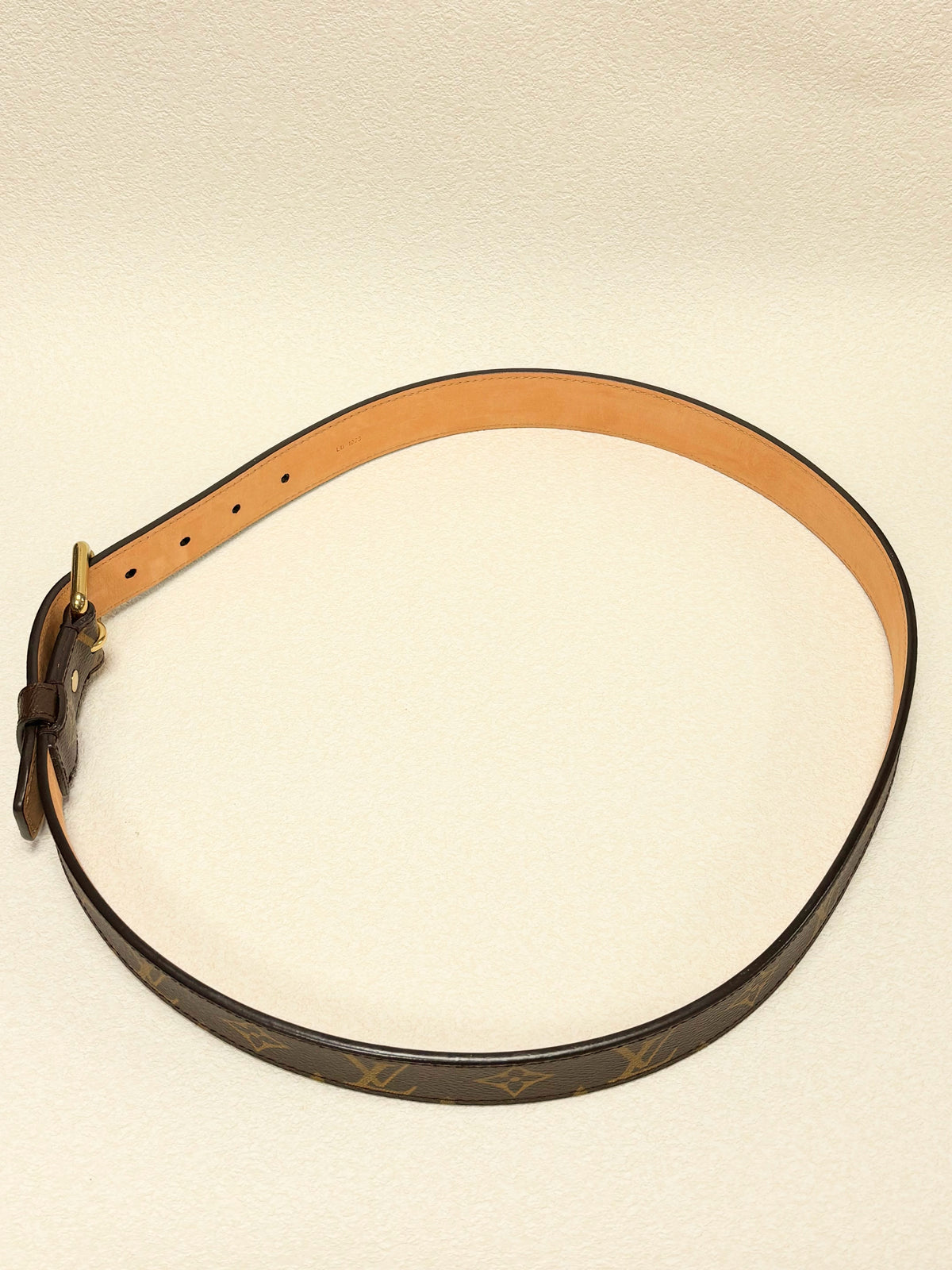 LOUIS VUITTON Ceinture Monogramme