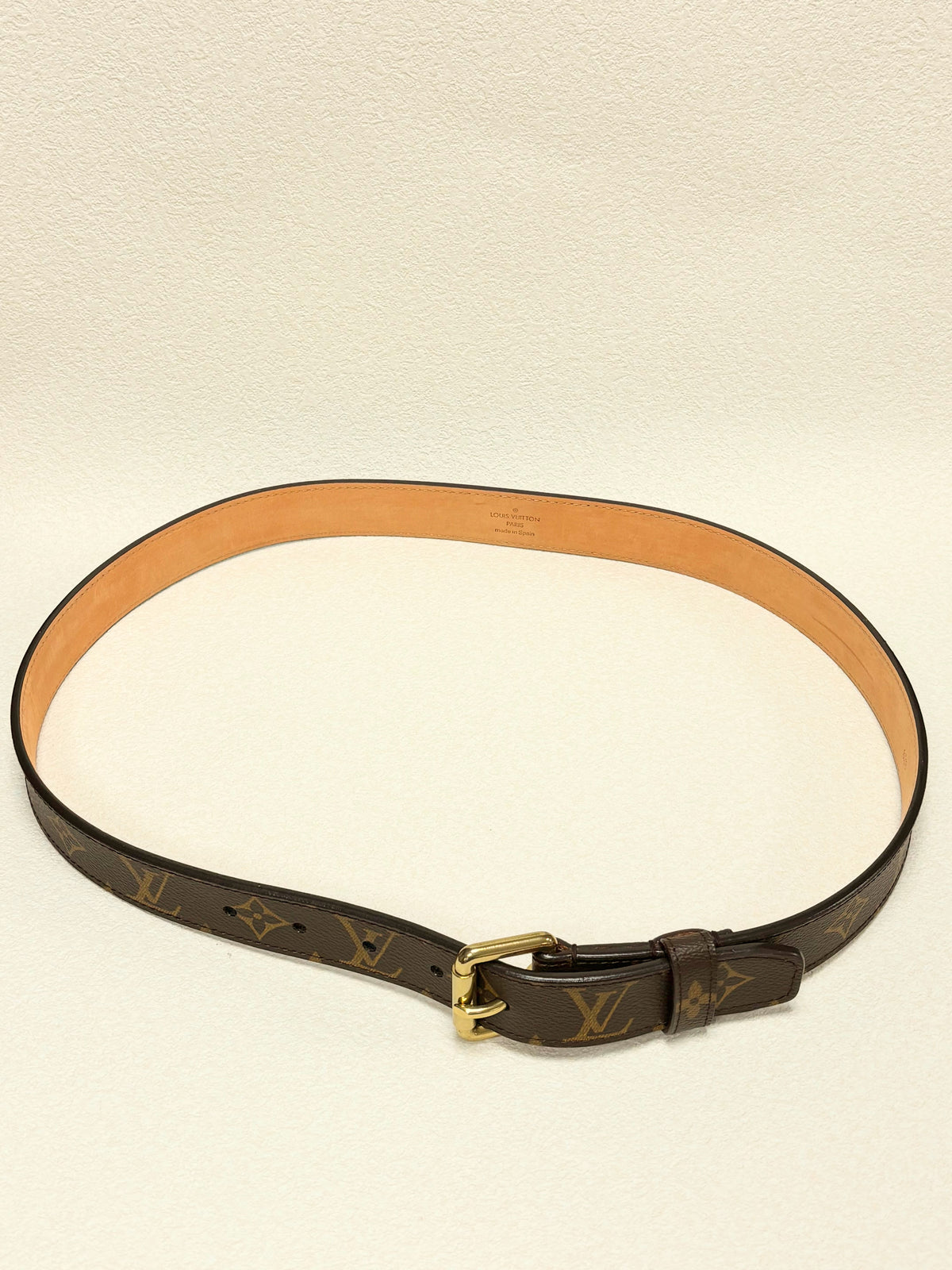 LOUIS VUITTON Ceinture Monogramme
