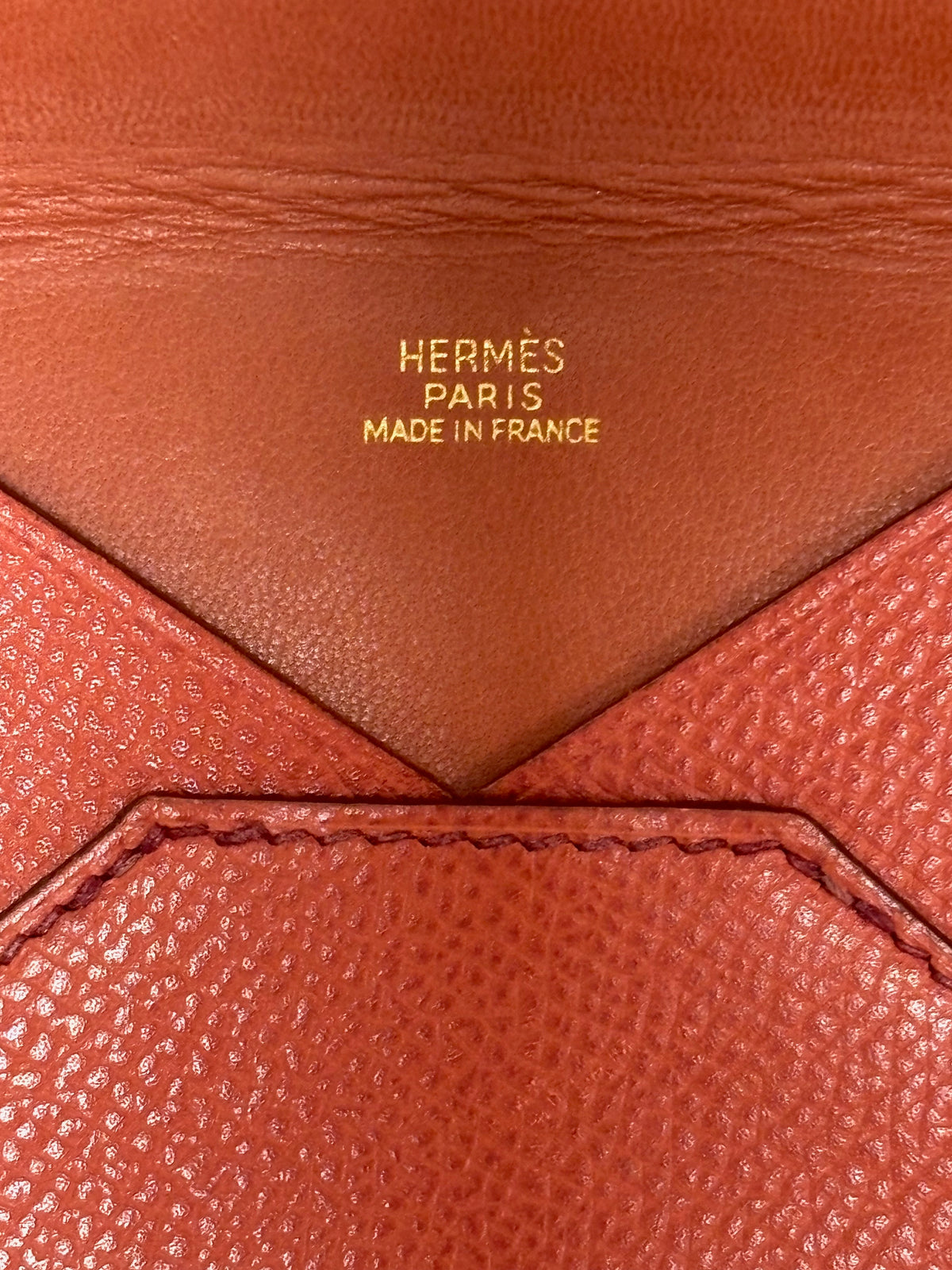 HERMÈS Porte Cartes Enveloppe