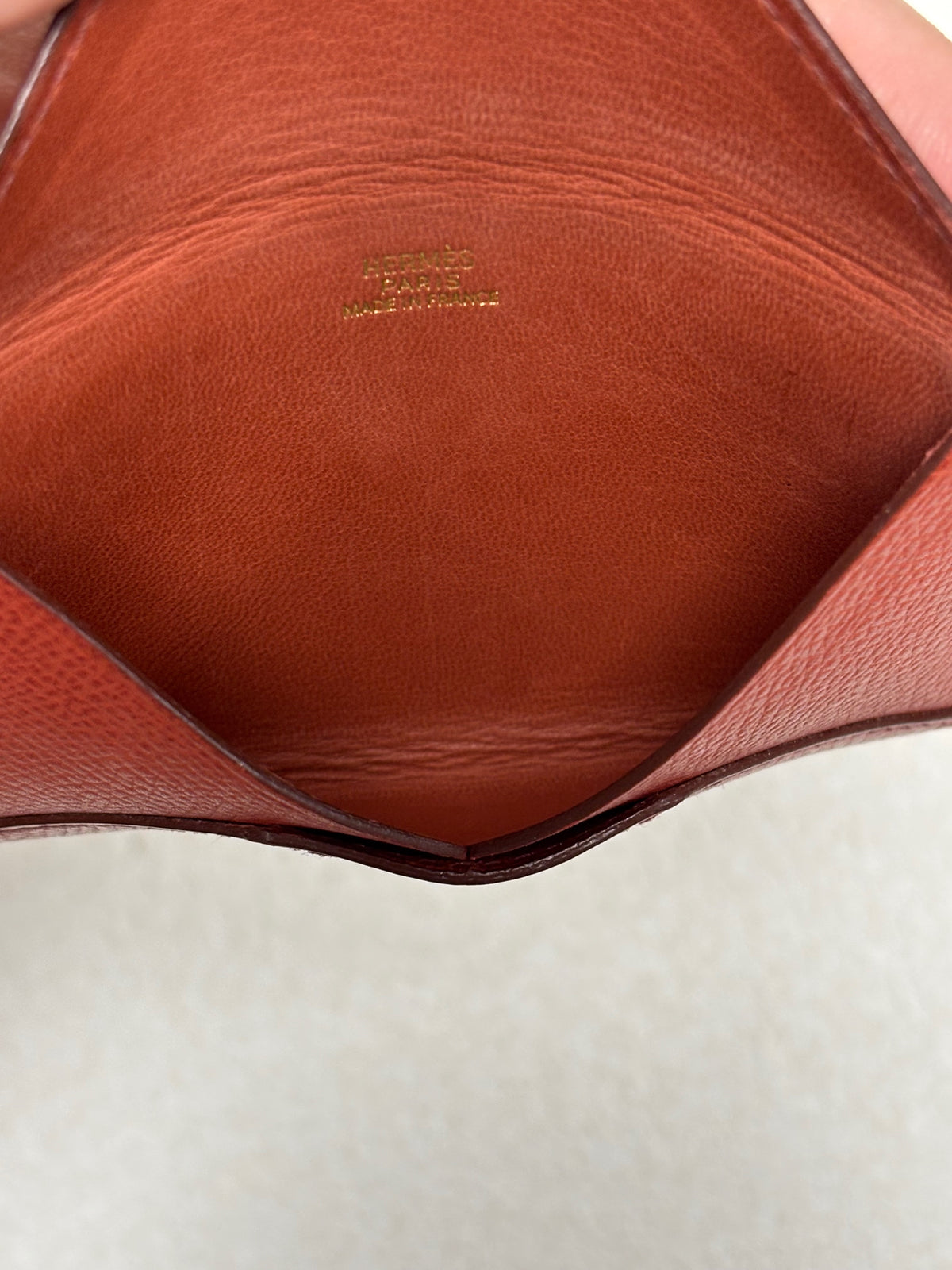 HERMÈS Porte Cartes Enveloppe