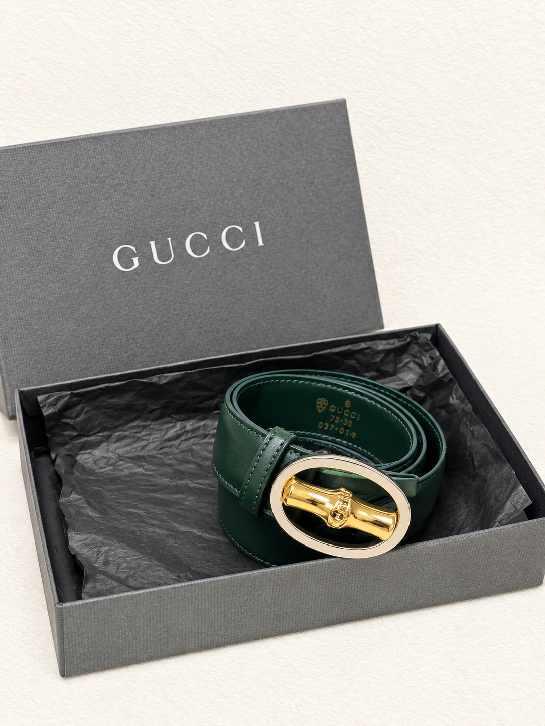 GUCCI Ceinture Bambou