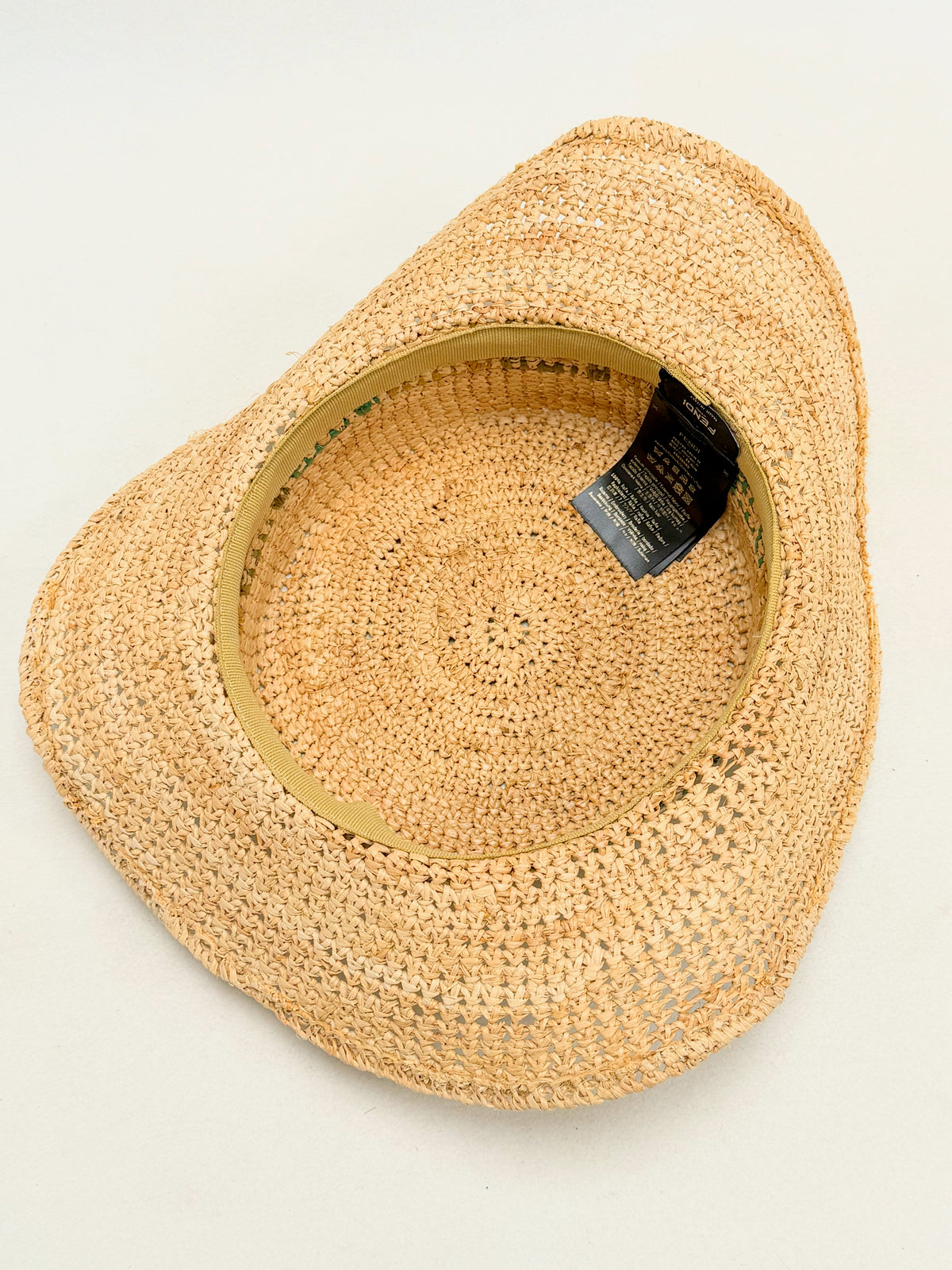 FENDI Chapeau Raphia