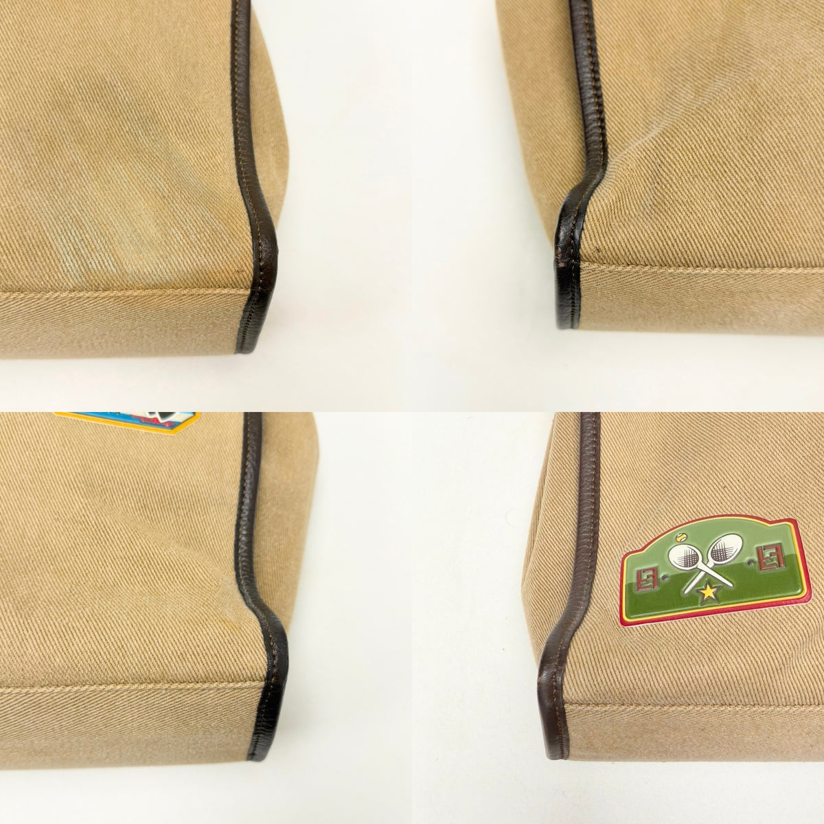 FENDI Sac cabas Ecussons