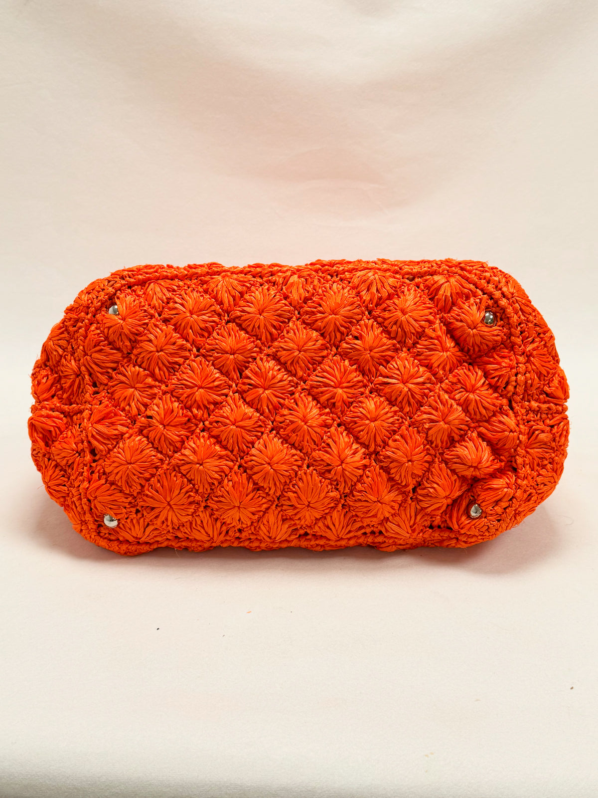 PRADA Panier en Raphia