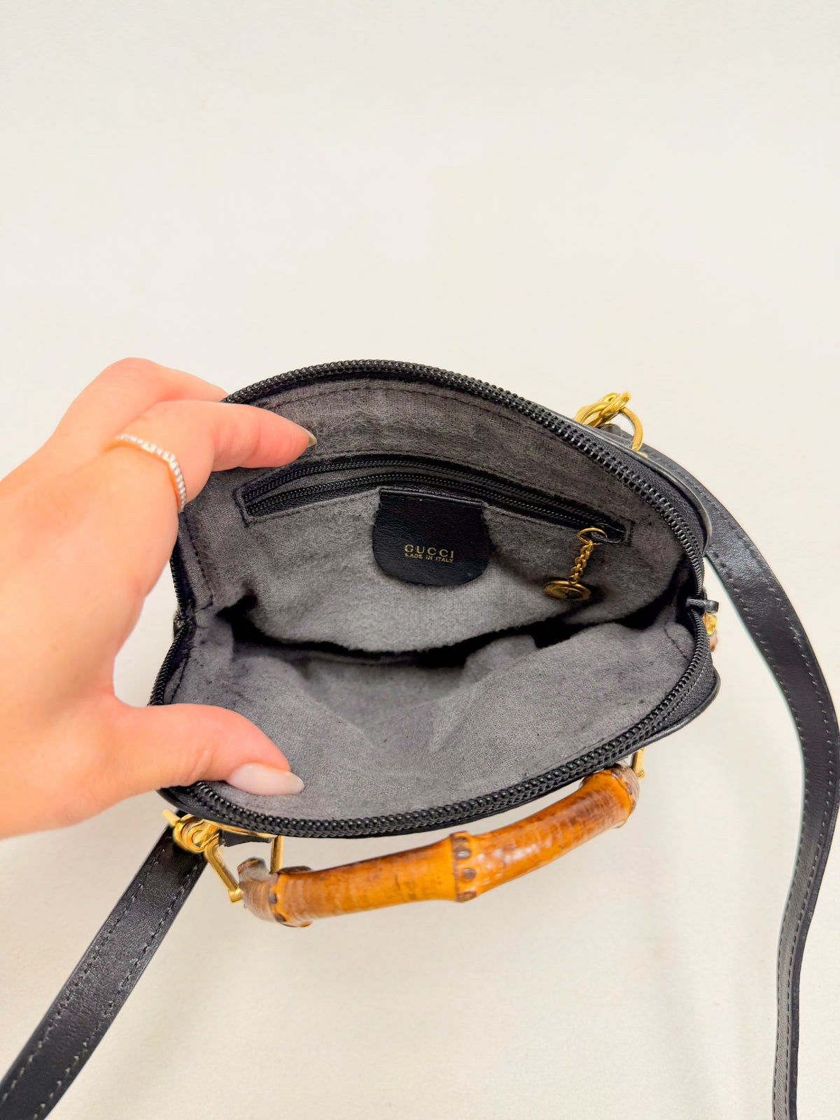 GUCCI Sac Diana Mini Bambou