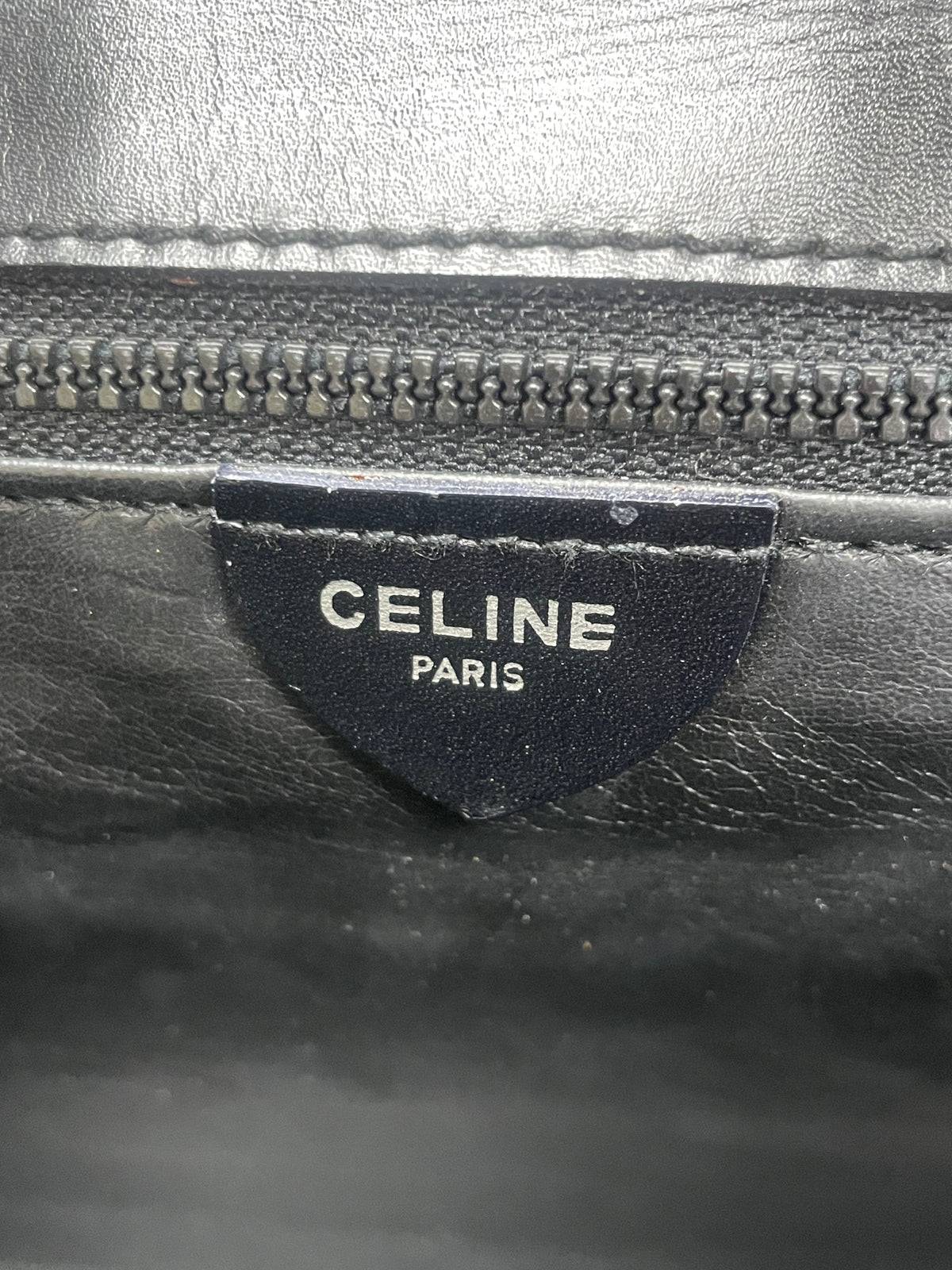 CELINE Sac Pochette Cuir
