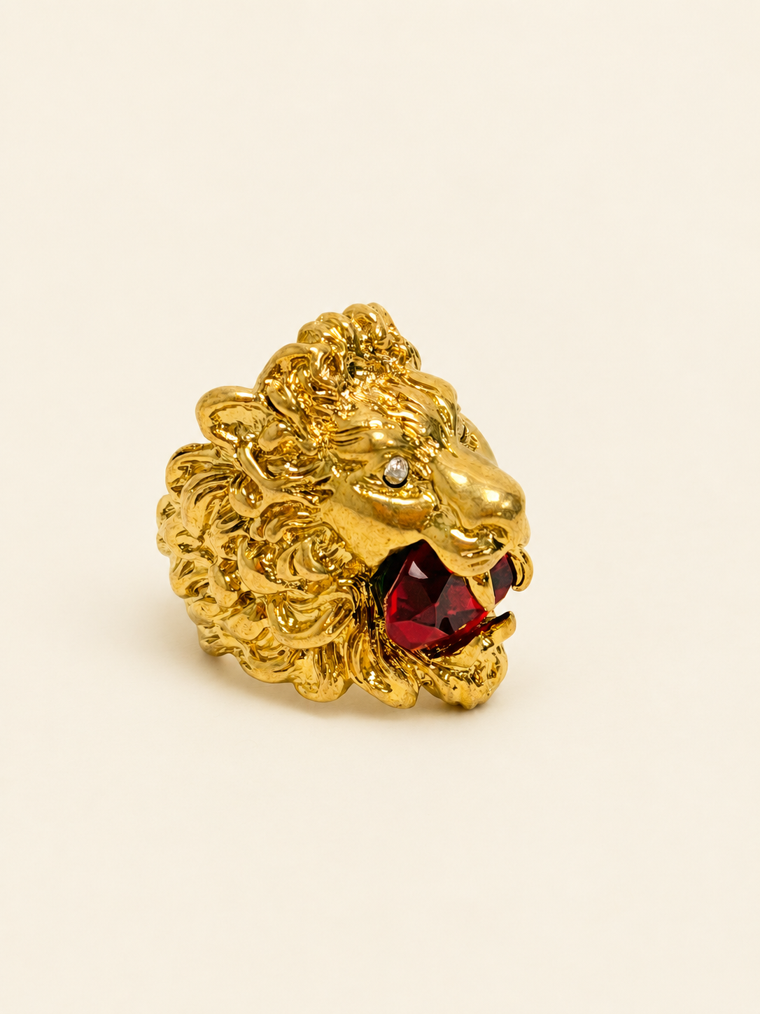 GUCCI Bague têtes de tigre