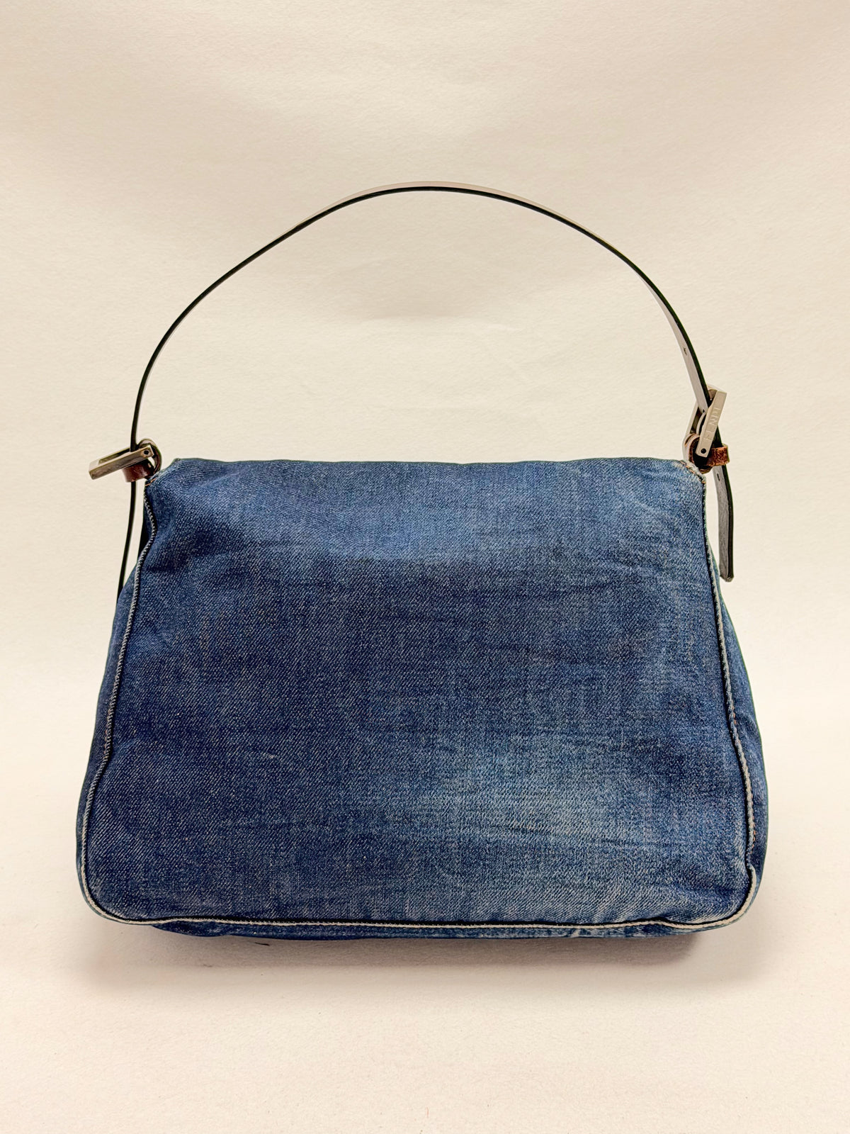 FENDI Sac Mamma Baguette Denim