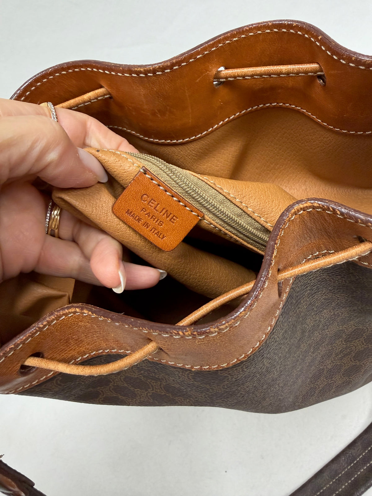 CÉLINE Sac Seau Triomphe