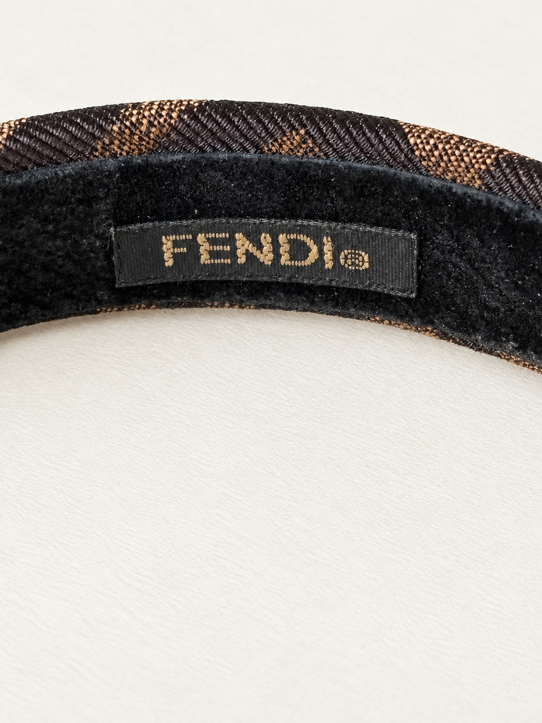 FENDI Serre-tête Zucca