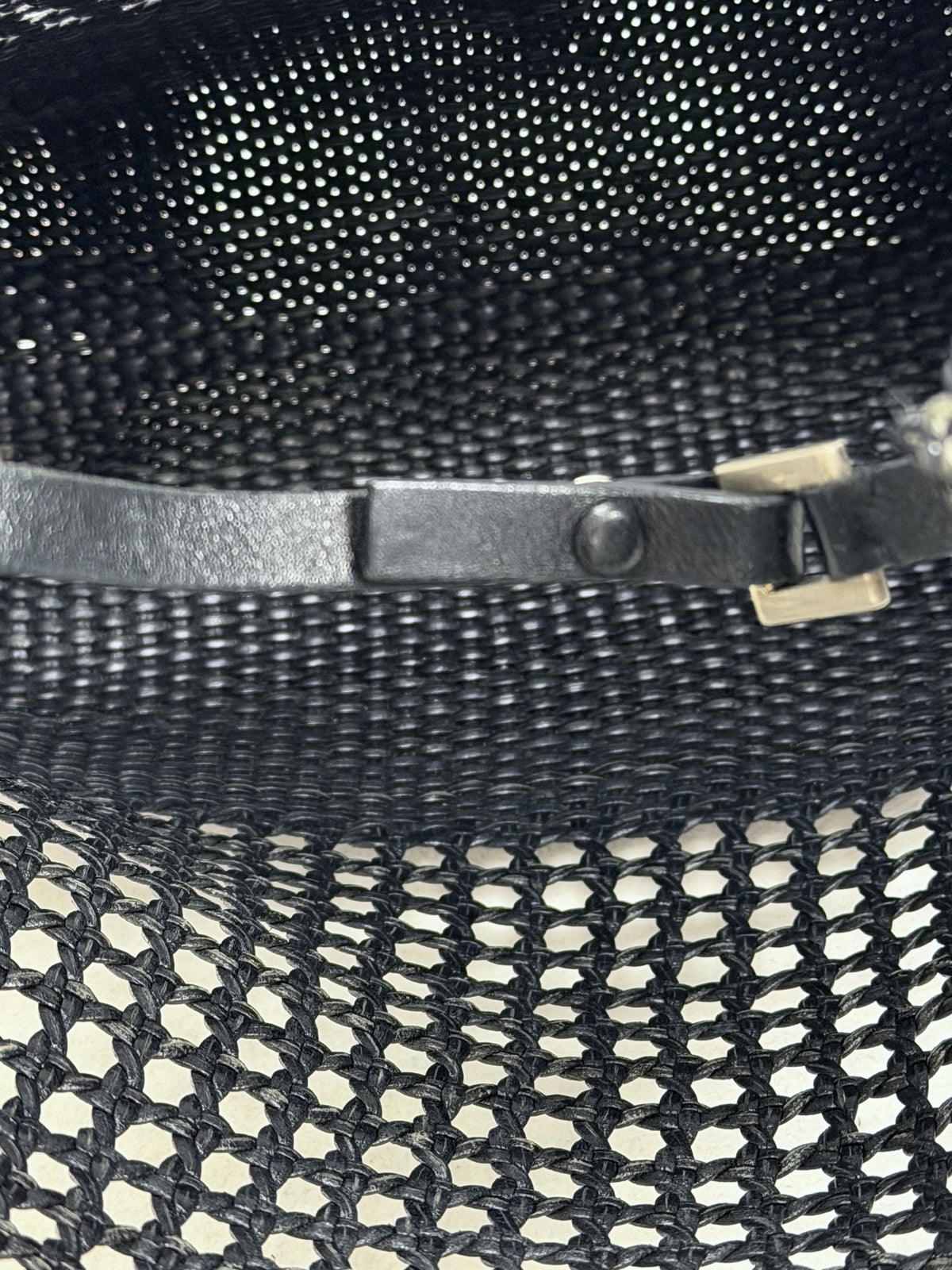 PRADA Sac Cabas Cuir Tressé