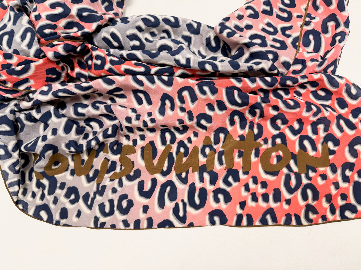 LOUIS VUITTON x Stephen Sprouse Foulard