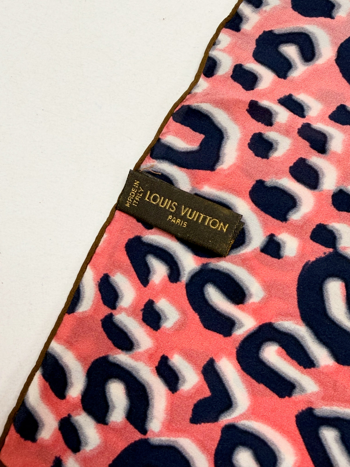 LOUIS VUITTON x Stephen Sprouse Foulard