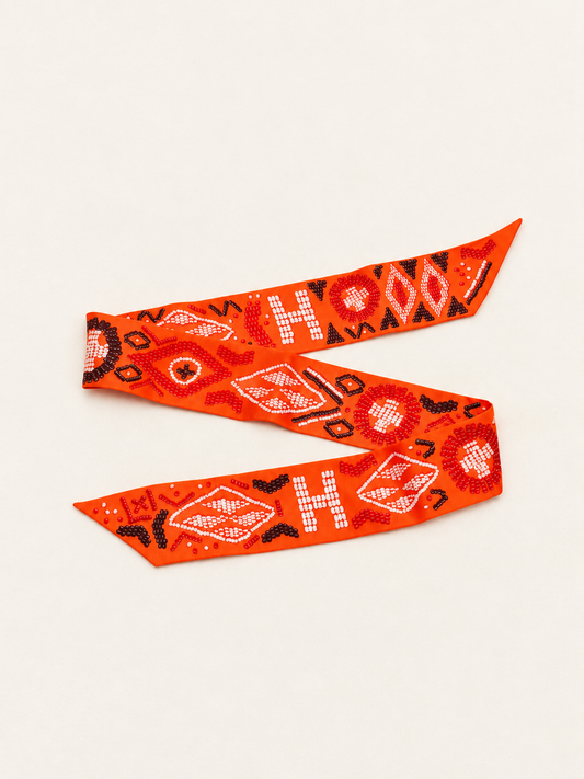 HERMÈS Twilly "Kelly en perles"