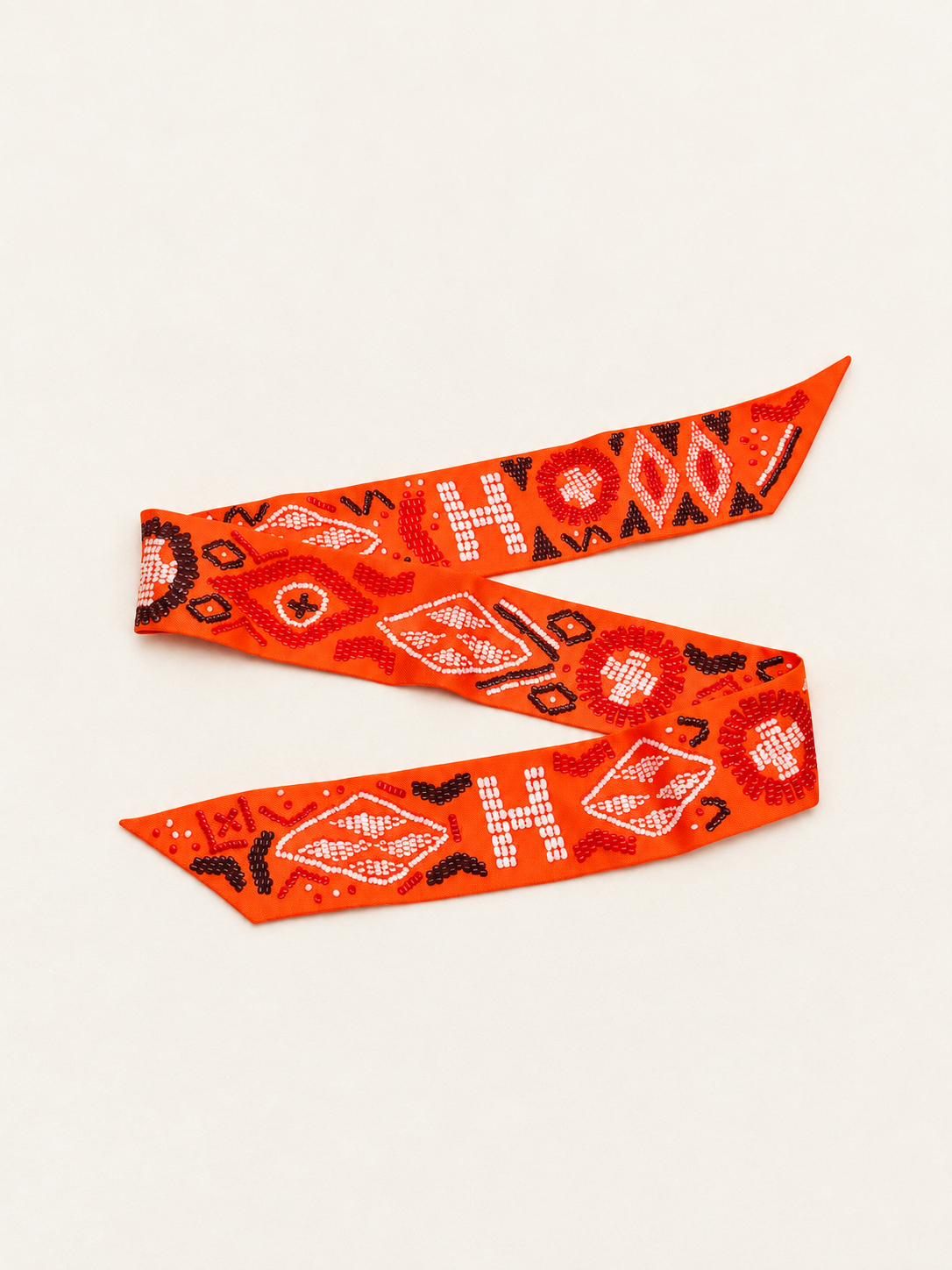 HERMÈS Twilly "Kelly en perles"