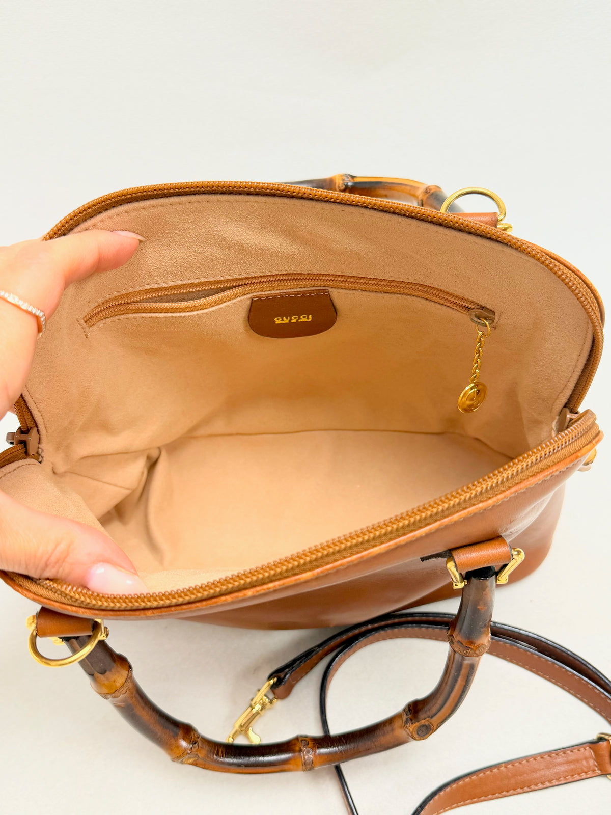 GUCCI Sac Diana Mini Bambou