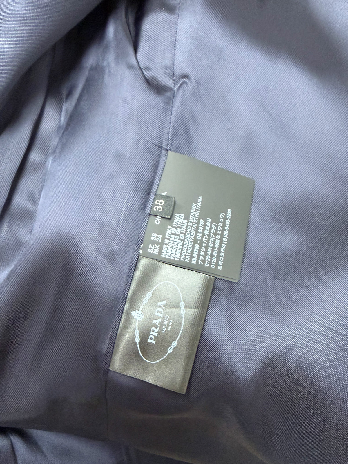 Prada Blazer en Laine vierge