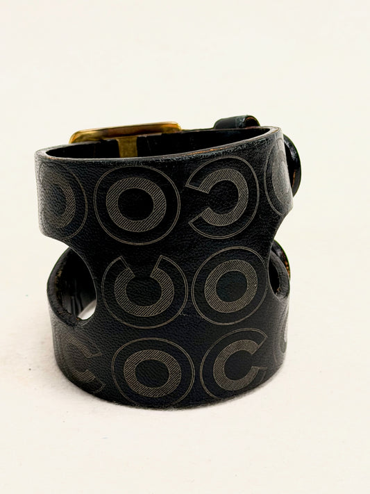 Bracciale rigido in pelle CHANEL