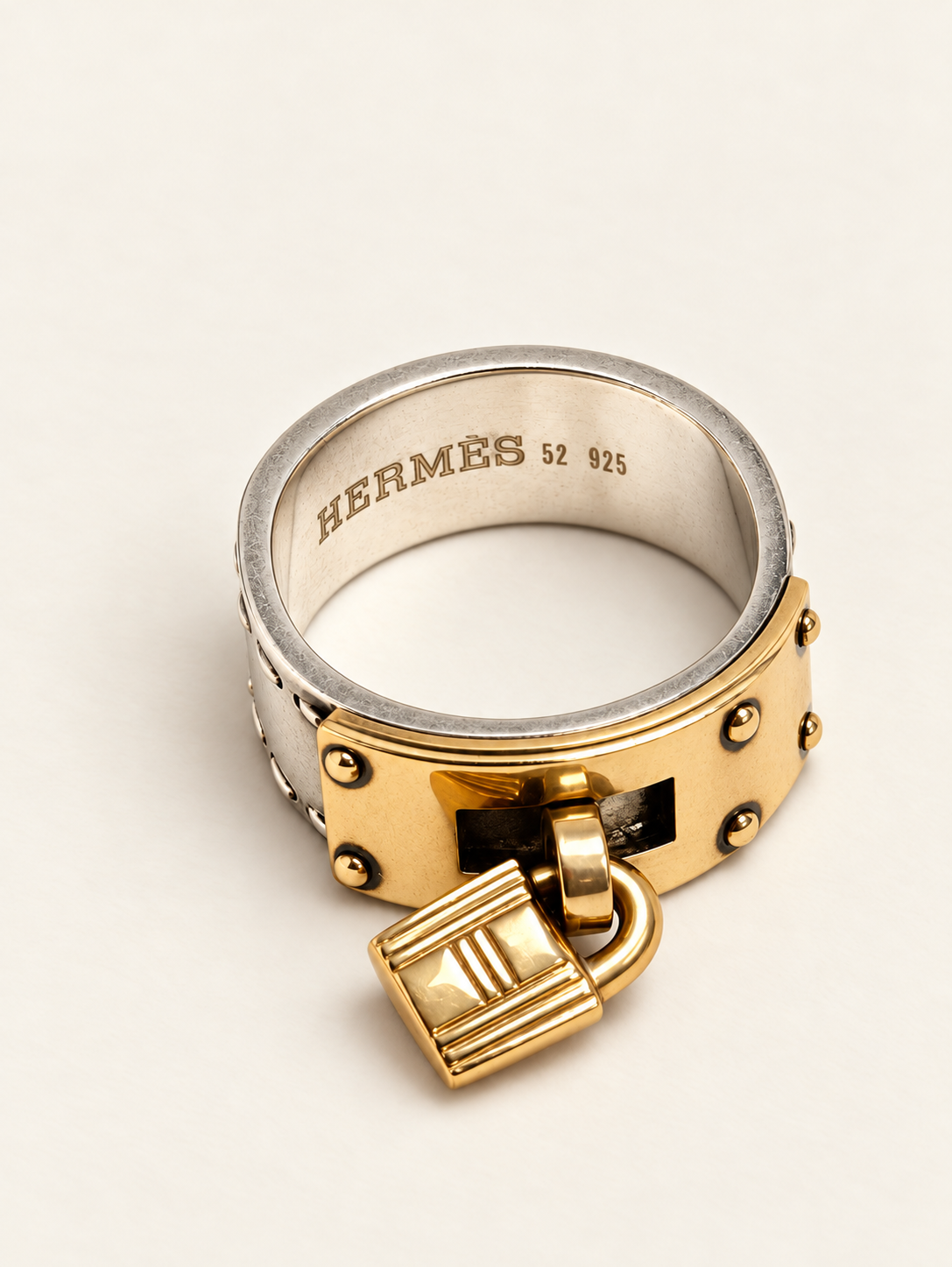 HERMÈS Bague Kelly Cadenas