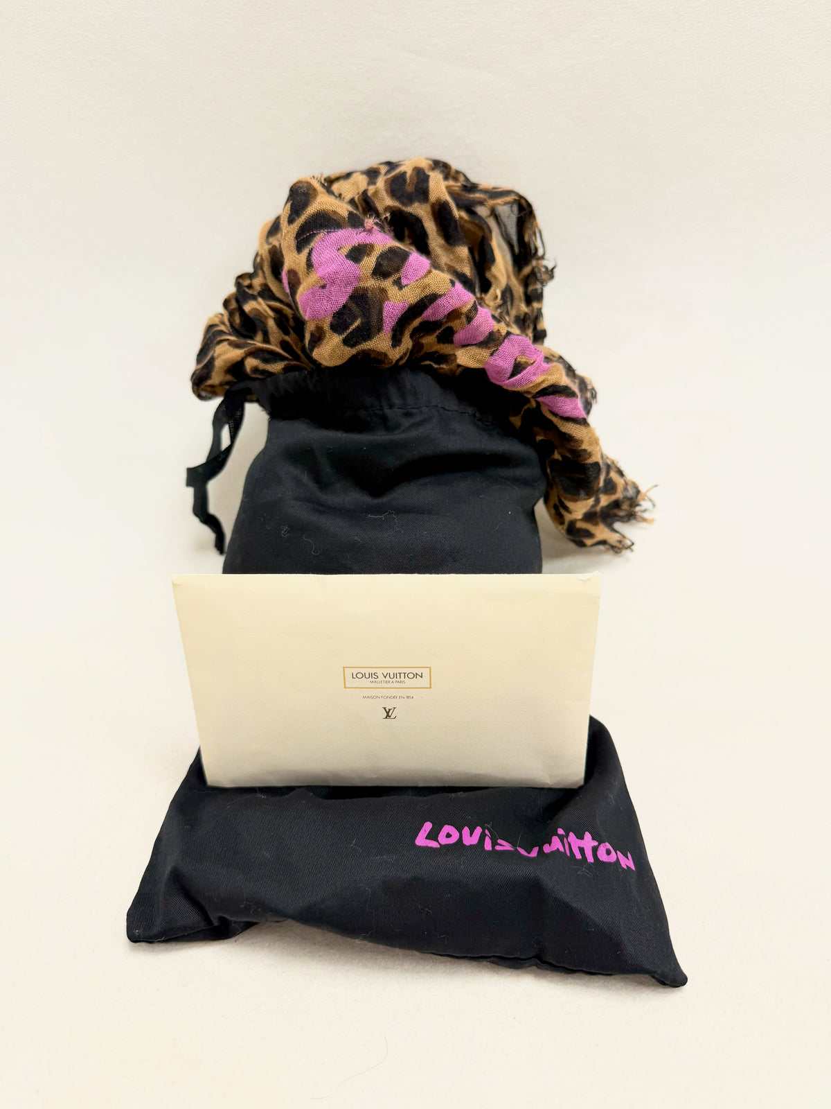 Foulard LOUIS VUITTON x Stephen Sprouse