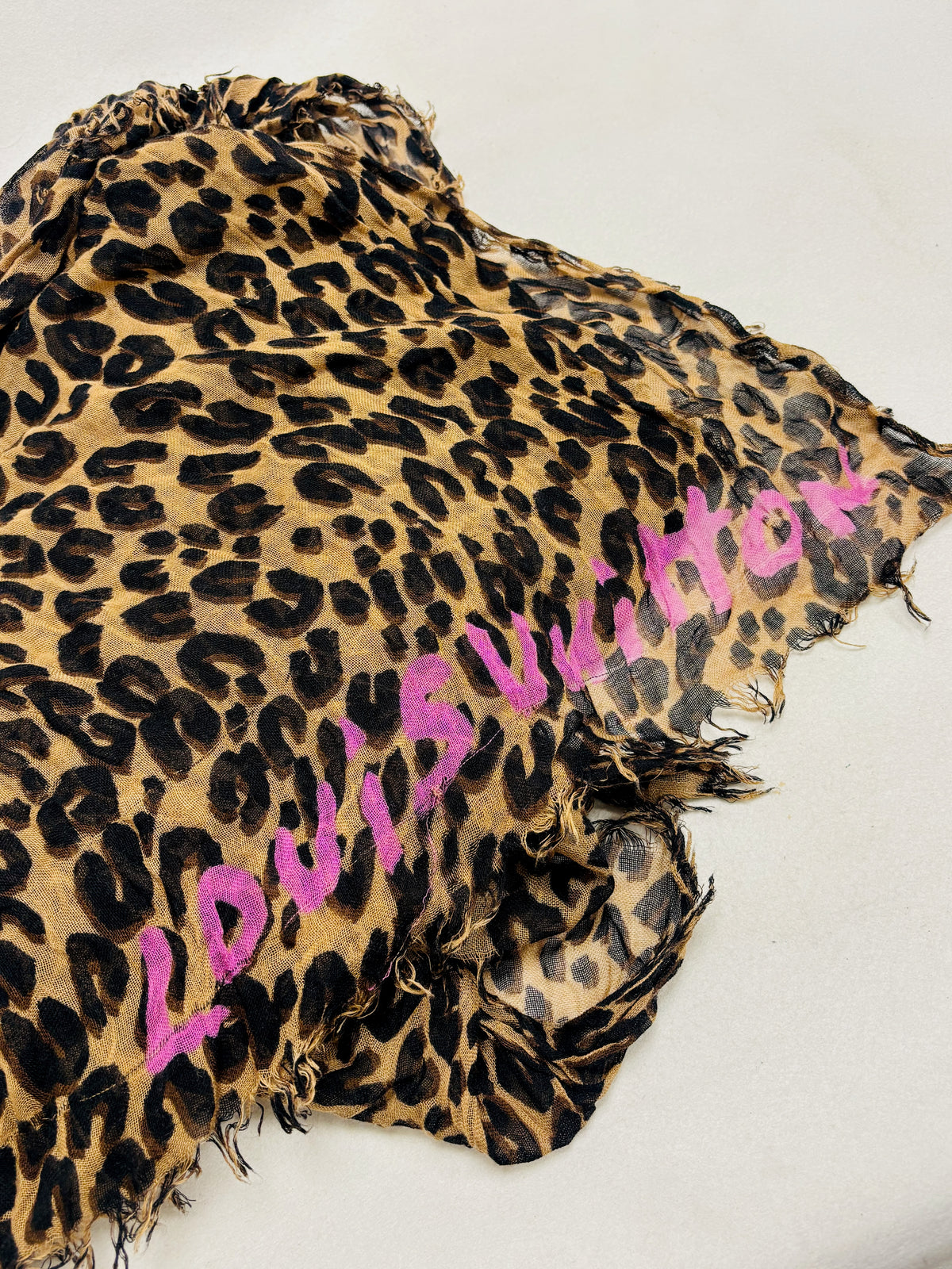 Foulard LOUIS VUITTON x Stephen Sprouse