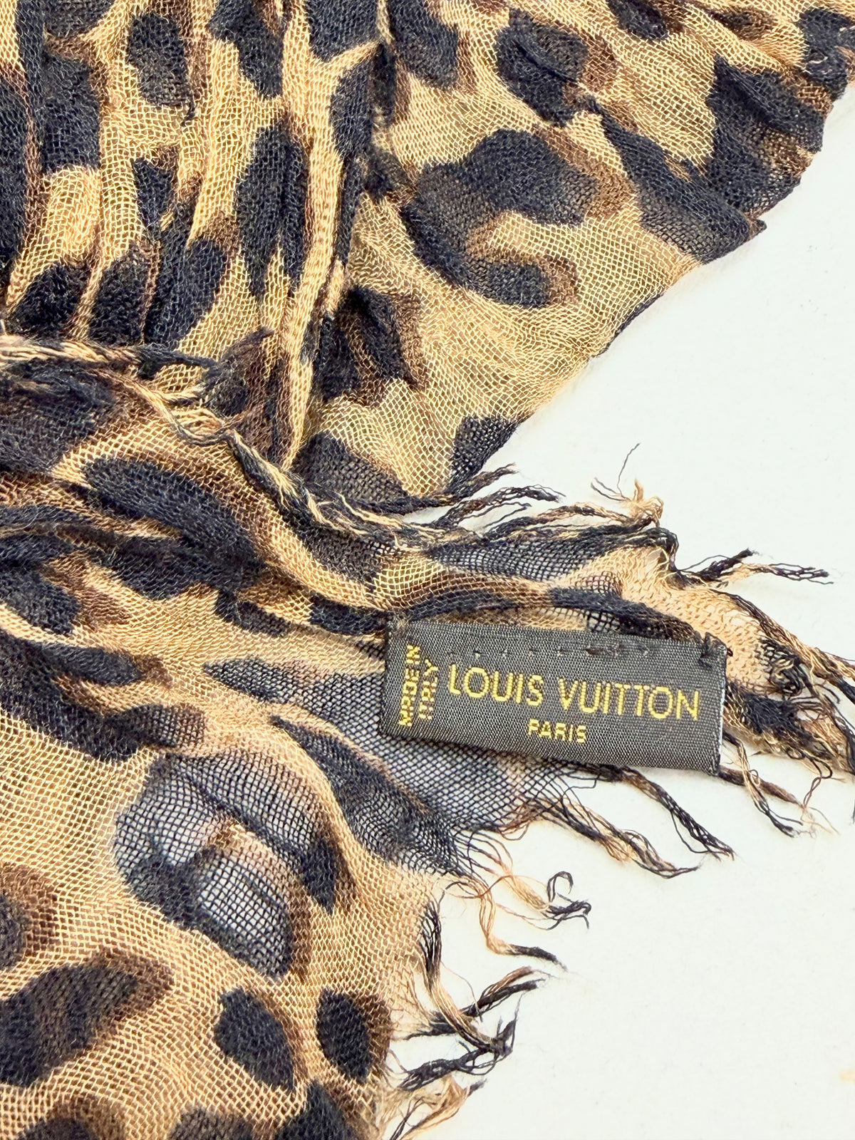 Foulard LOUIS VUITTON x Stephen Sprouse