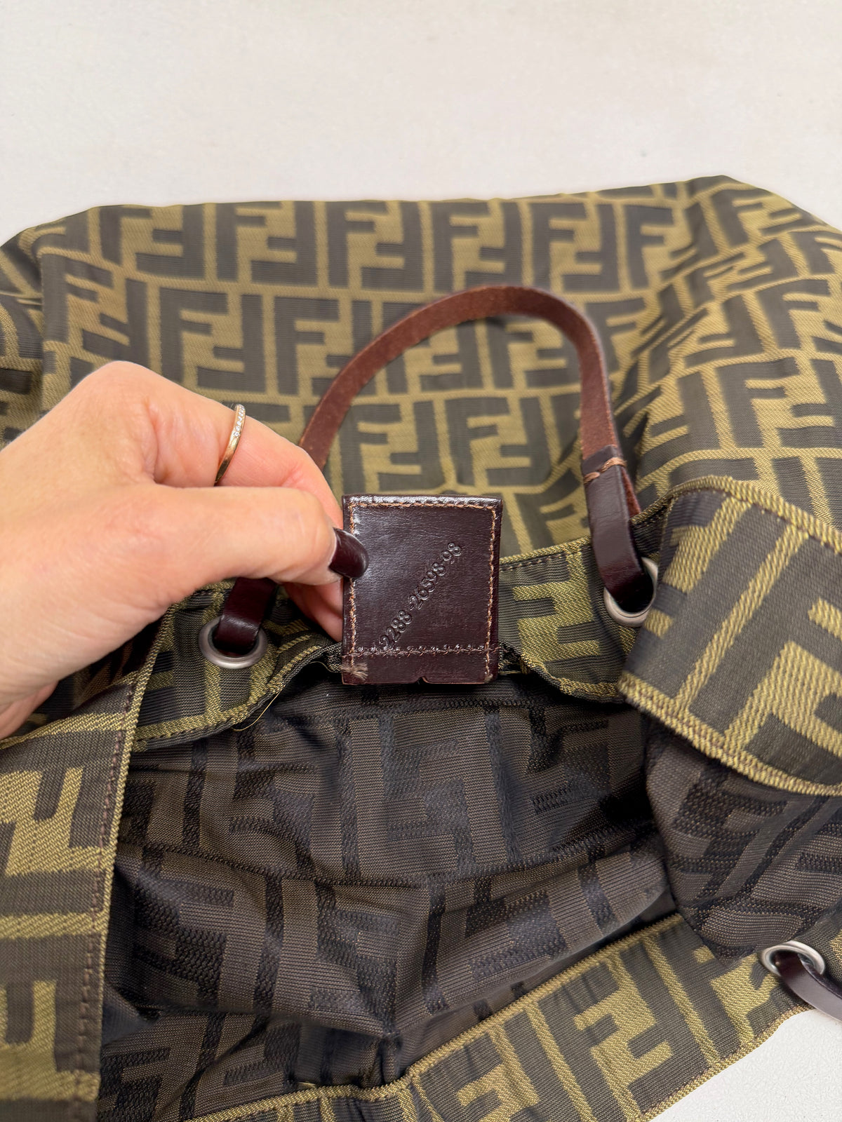 FENDI Sac cabas Zucca
