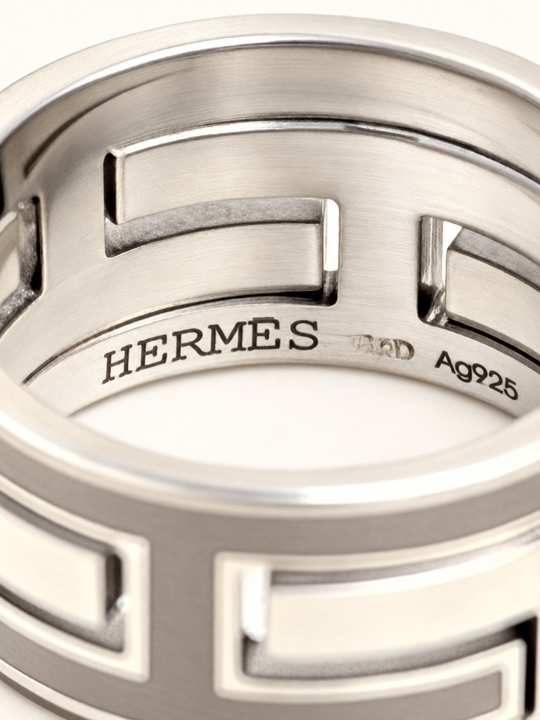 Anello Move in argento HERMÈS